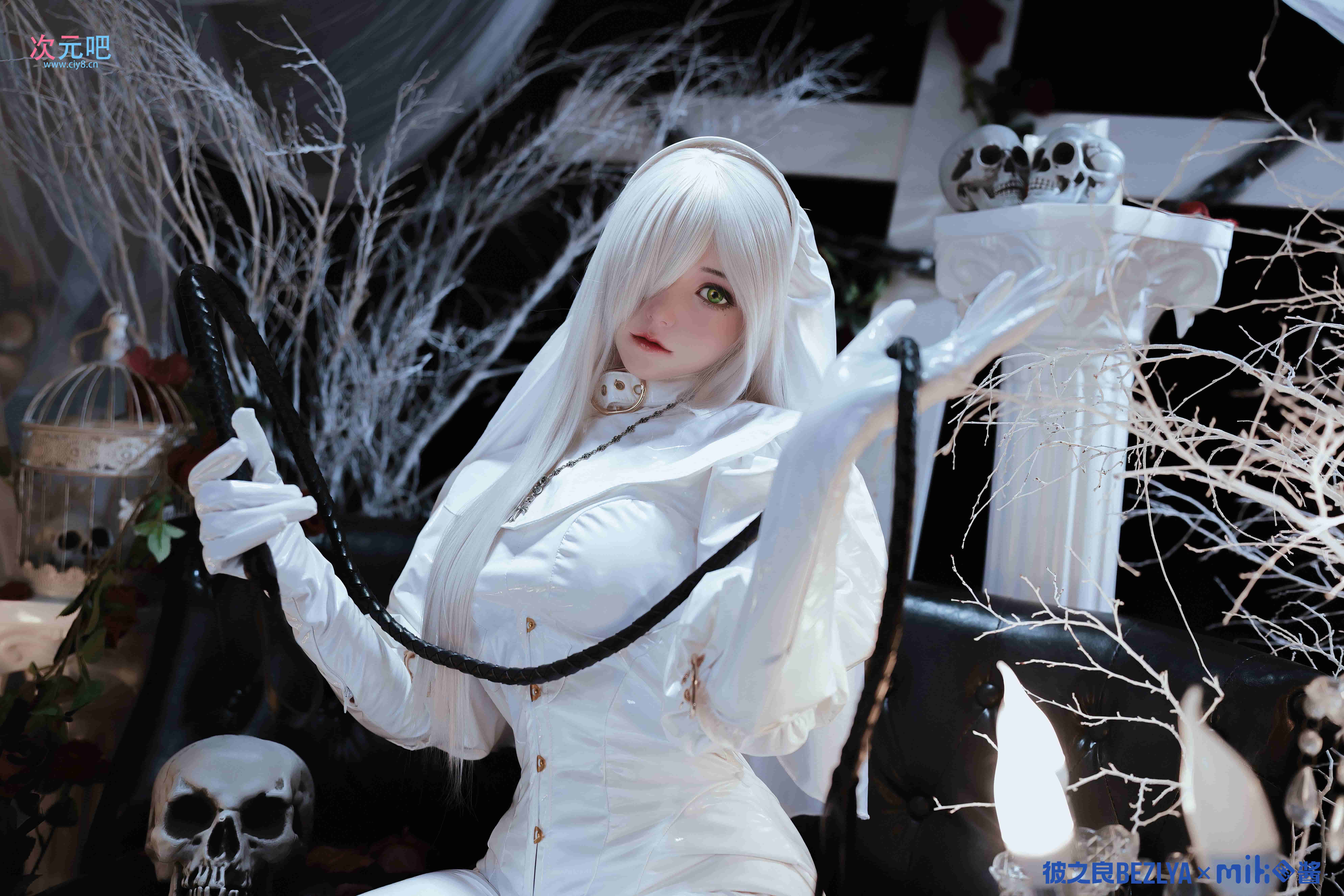 图片[1]-二次元COS分享miko酱 – 黑白修女-二次元COS分享次元吧