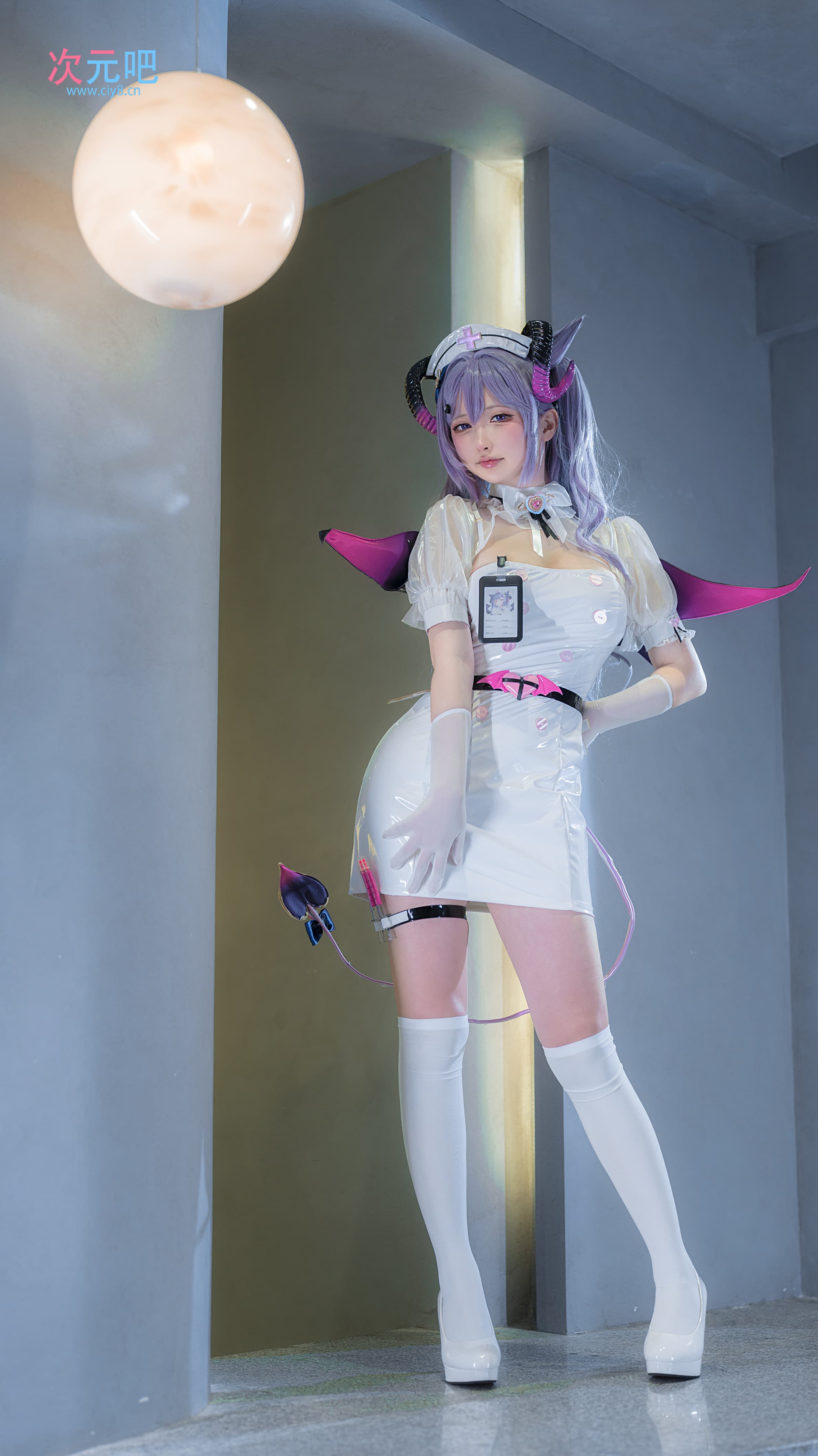 图片[3]-二次元COS分享樱梨梨Eriri – 刻晴魅魔护士-二次元COS分享次元吧