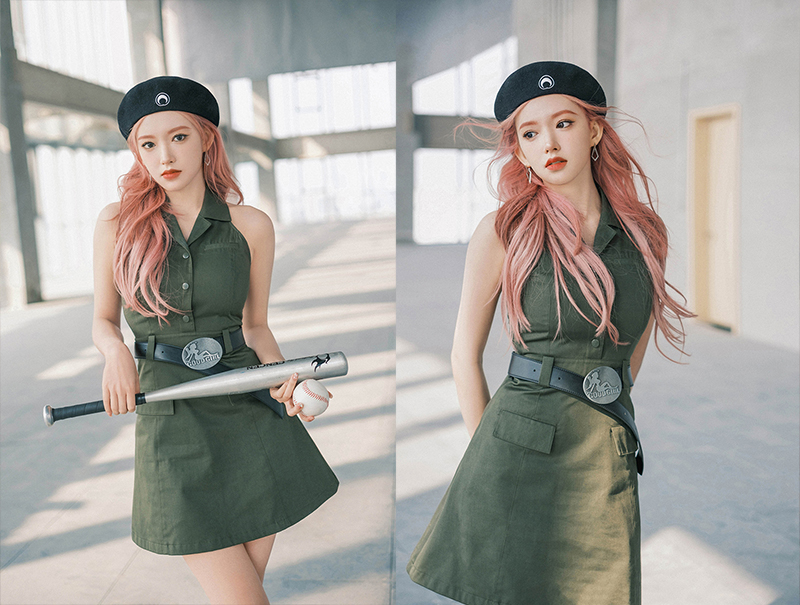 [明星写真]活力四射的棒球少女程潇-二次元COS分享次元吧