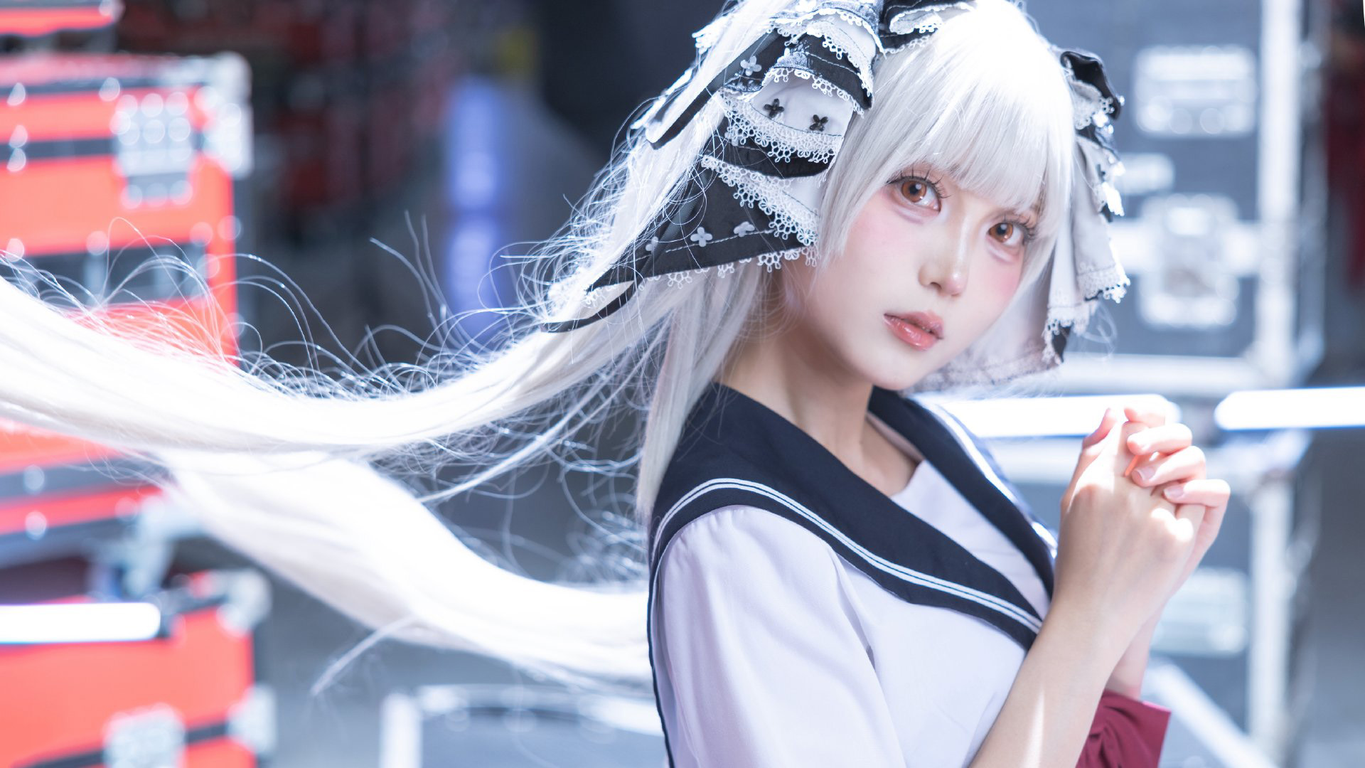 图片[1]-二次元COS分享[COSplay]初次见面，指挥官，我是光辉级的三号舰，可畏。从今往后，还请多多指教了。-二次元COS分享次元吧