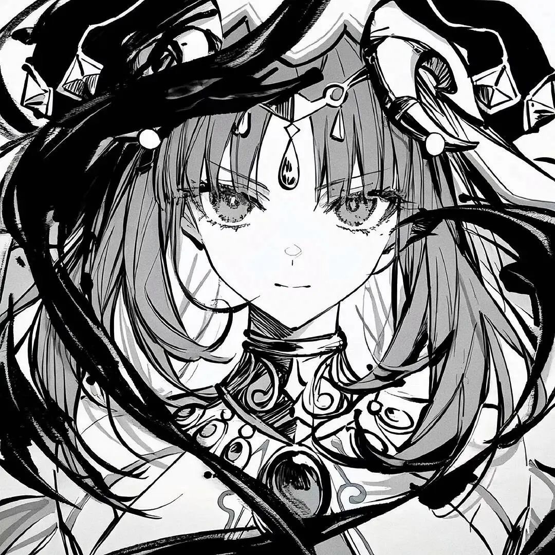 图片[2]-二次元COS分享原神水墨古风头像(17张)-二次元COS分享次元吧