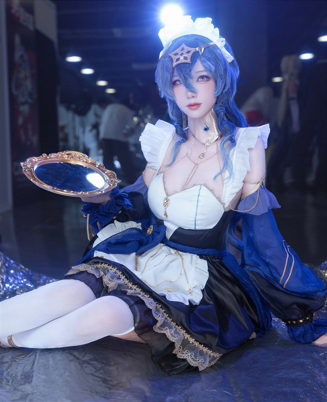 图片[2]-二次元COS分享[COSplay]原神 女仆莱伊拉-二次元COS分享次元吧