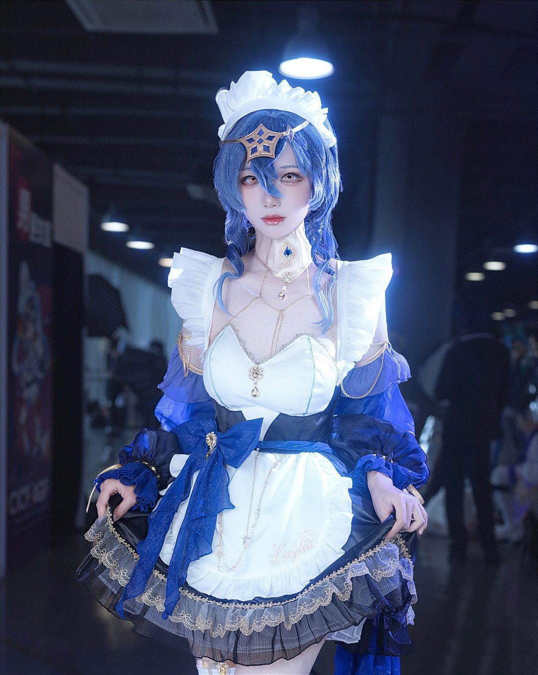 图片[1]-二次元COS分享[COSplay]原神 女仆莱伊拉-二次元COS分享次元吧