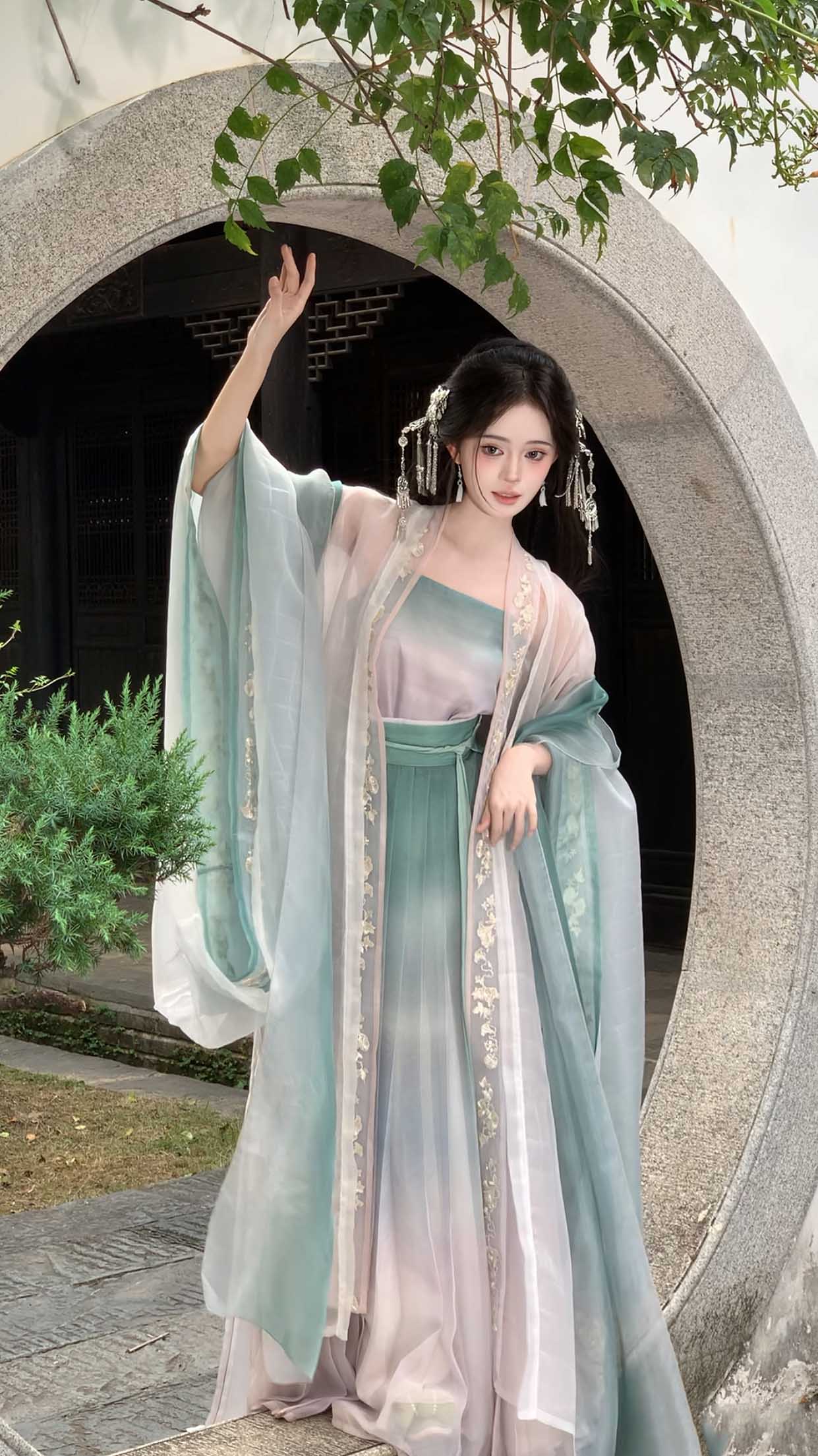 图片[3]-二次元COS分享[汉服]悠悠停云，绵绵细雨。-二次元COS分享次元吧