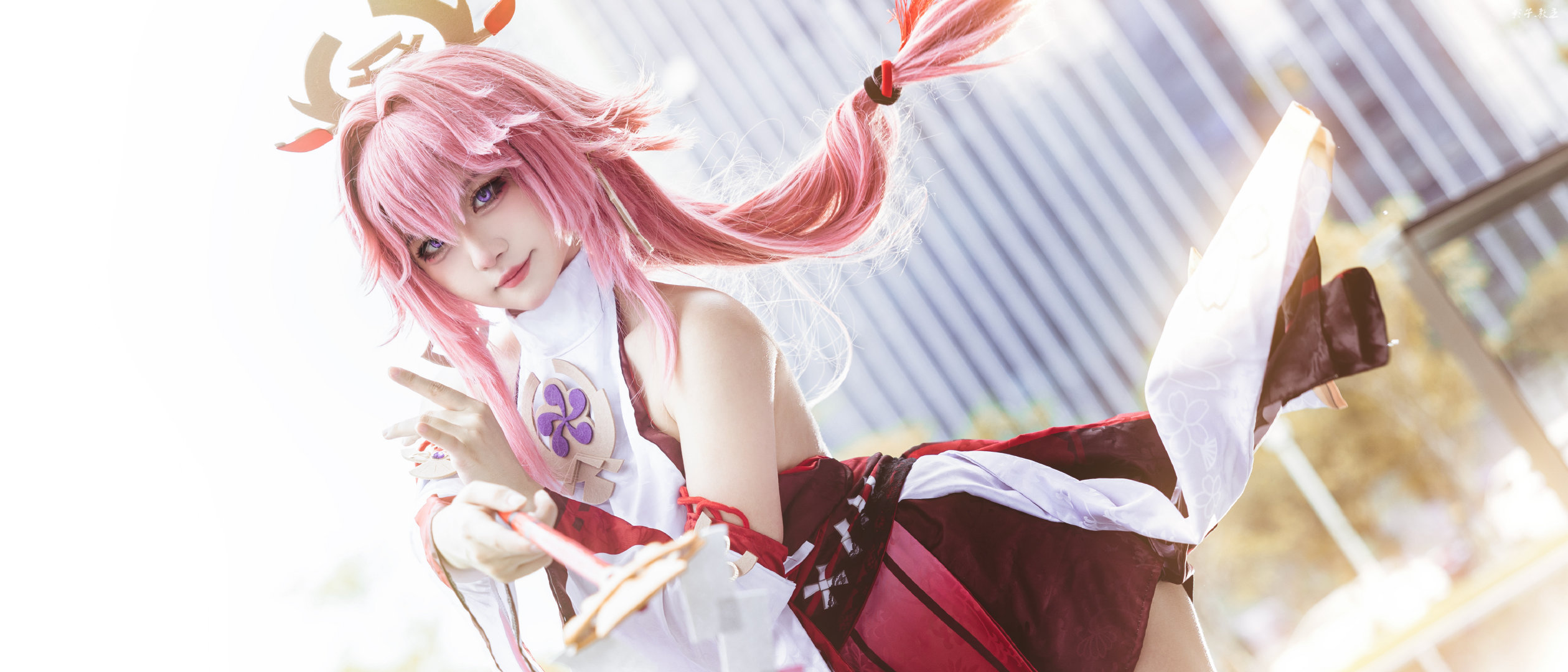 [COSplay]晚上好，今夜的月光如此清亮，不做些什么真是浪费。随我一同去月下漫步吧，不许拒绝。-二次元COS分享次元吧