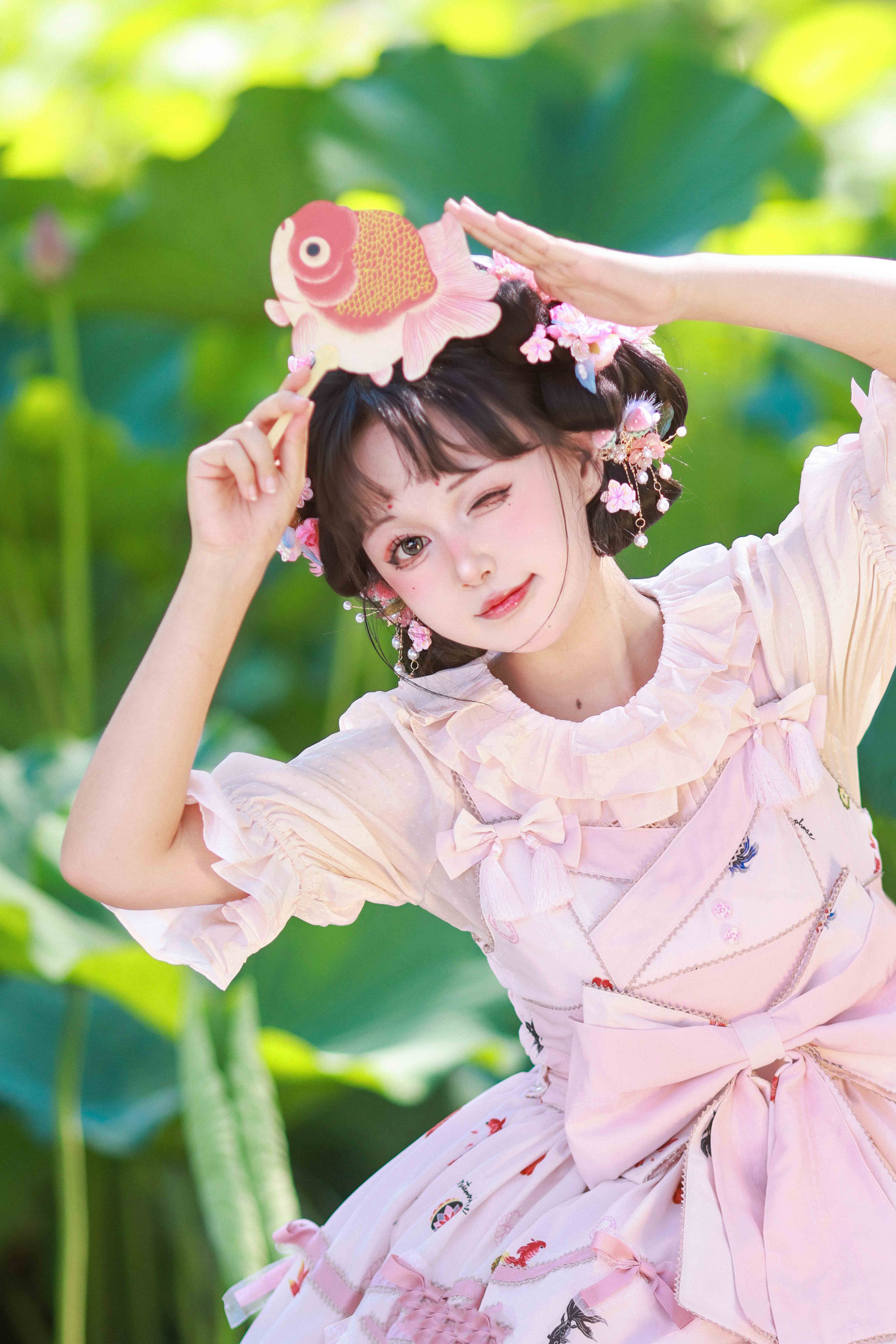 图片[6]-二次元COS分享夏日炽热如火，好运如莲朵朵绽放～-二次元COS分享次元吧