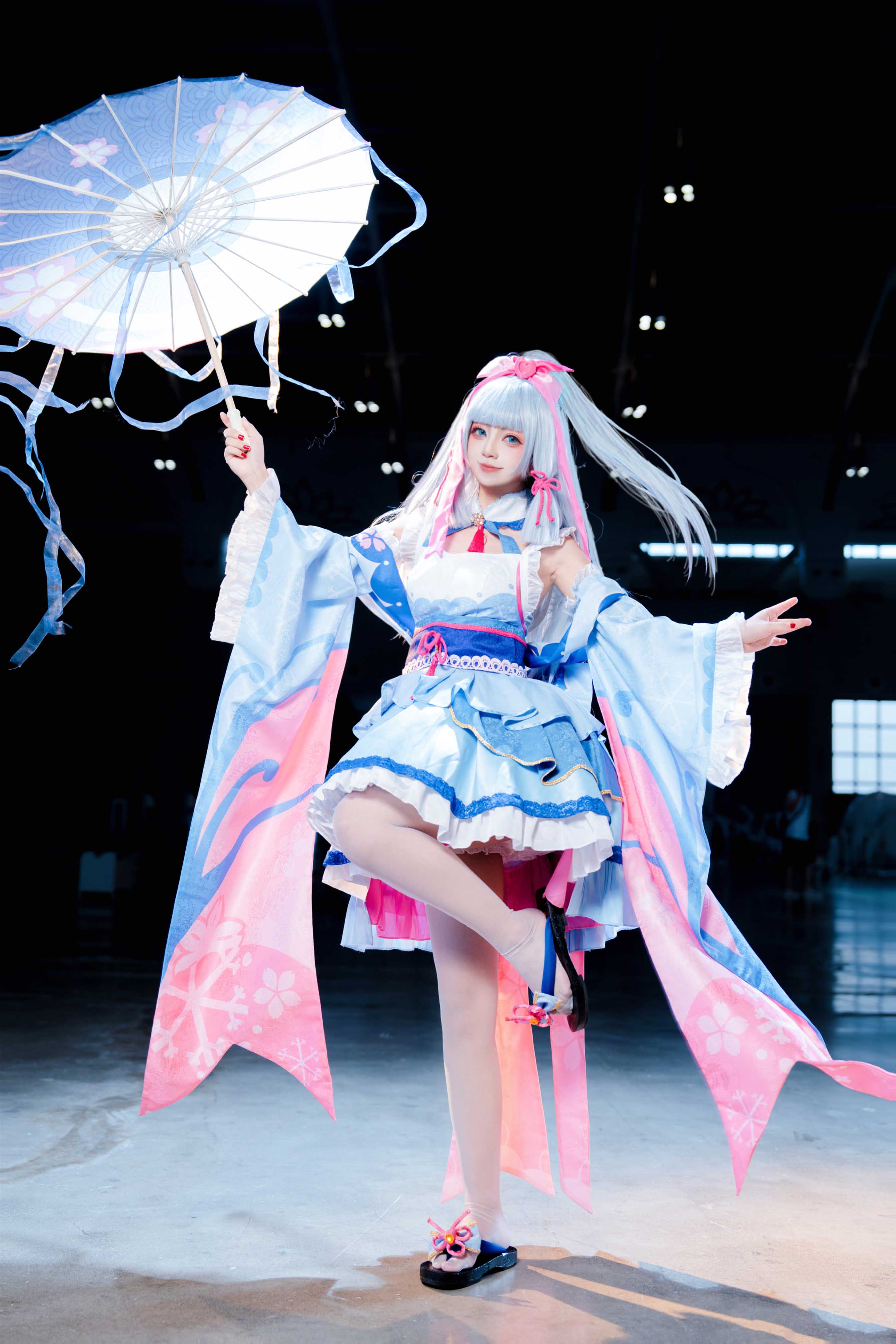 图片[2]-二次元COS分享[COSplay]神里绫华樱吹雪-二次元COS分享次元吧