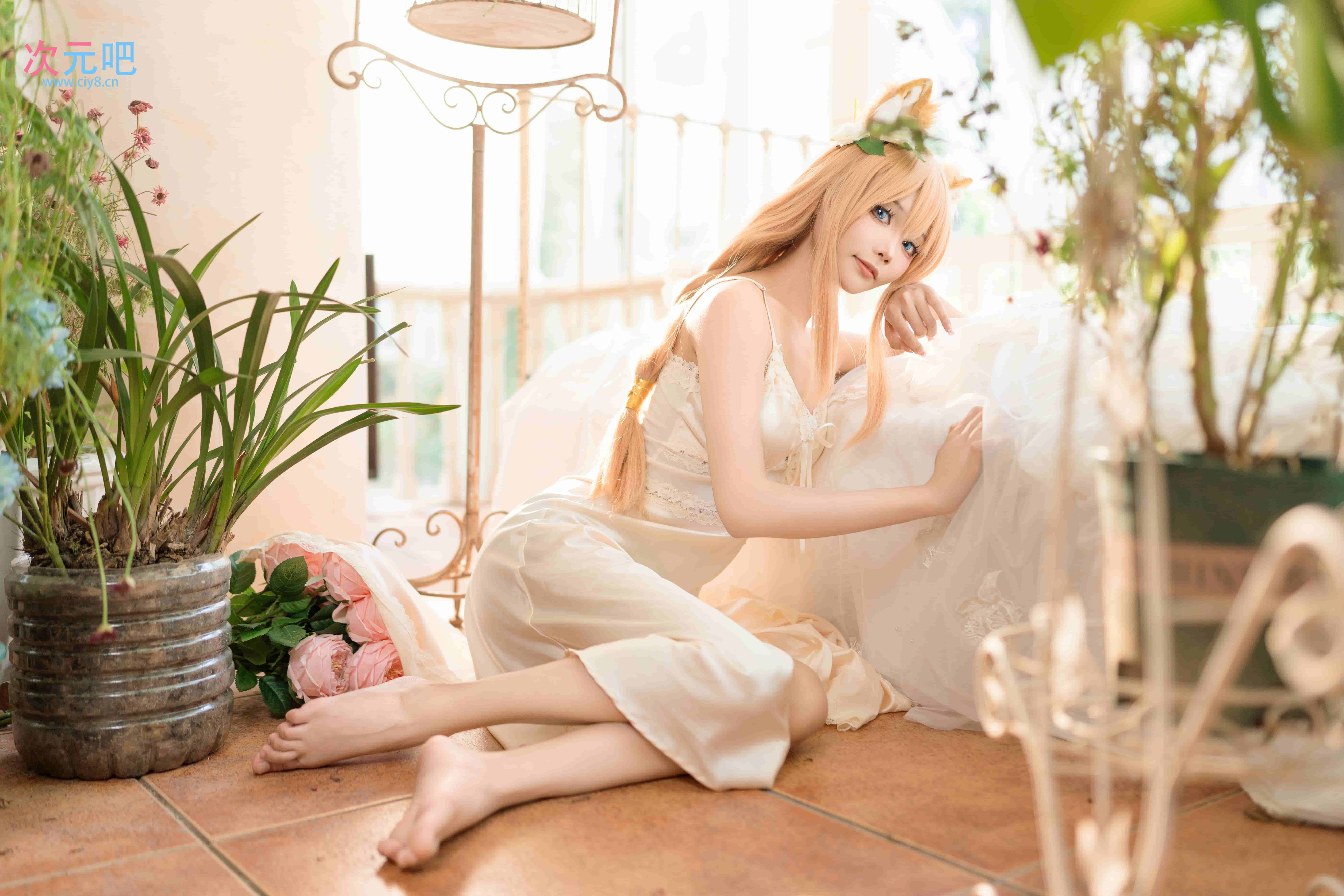 图片[2]-二次元COS分享艾西Aiwest – 碧蓝档案伊落玛丽 睡衣-二次元COS分享次元吧