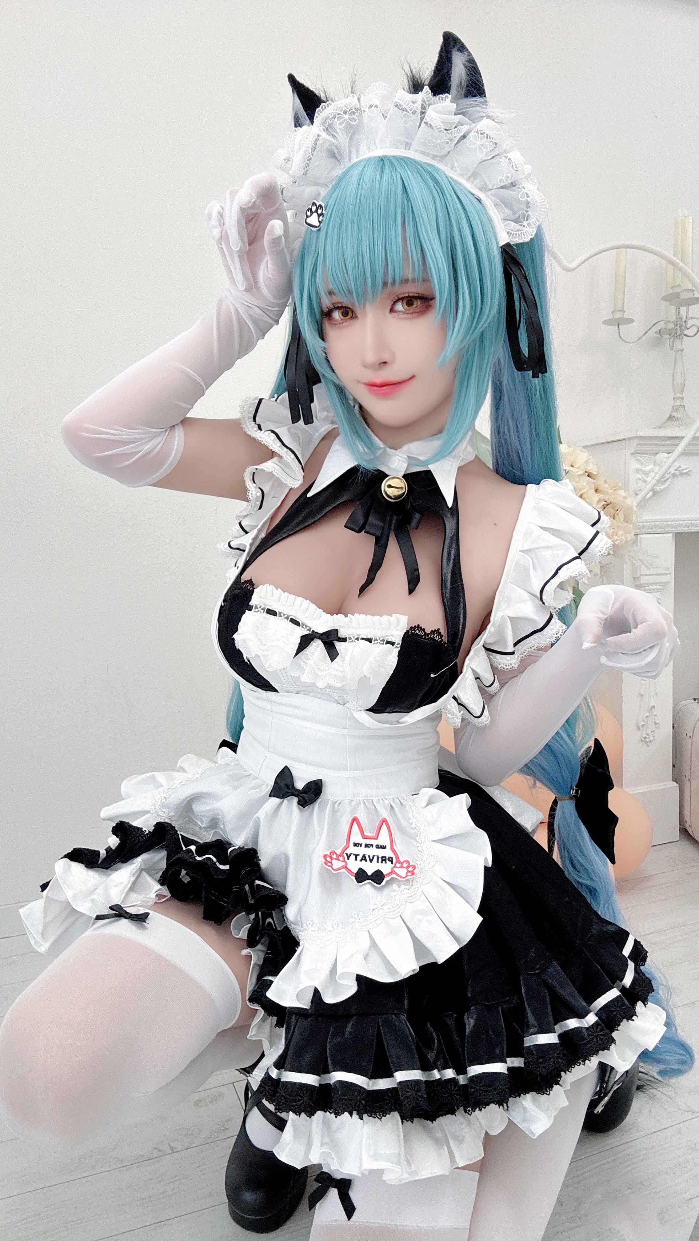 图片[4]-二次元COS分享[COSplay]傲娇女仆初音自拍-二次元COS分享次元吧