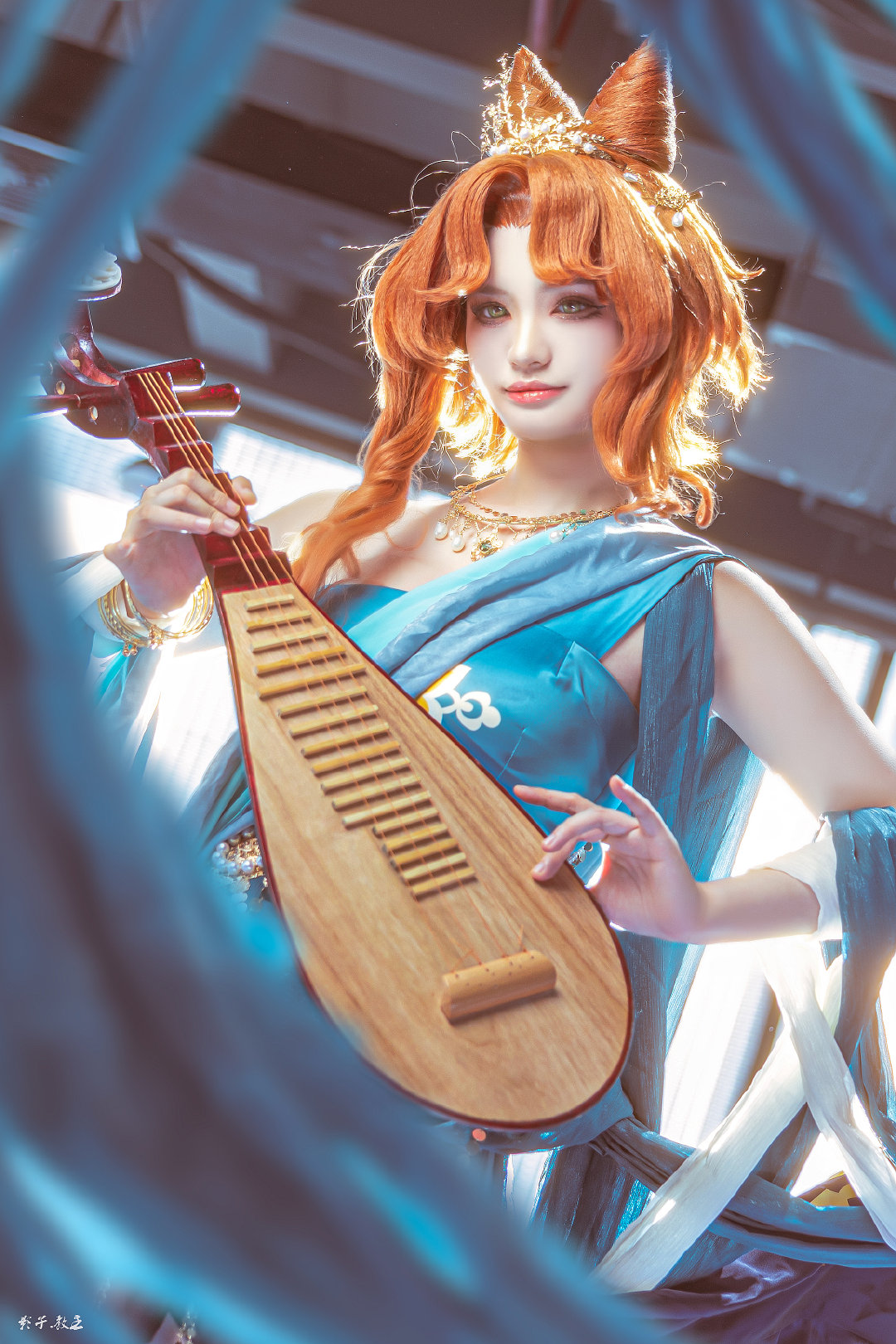 图片[6]-二次元COS分享[COSplay]一曲罗裙动，翻乱小金灯-二次元COS分享次元吧