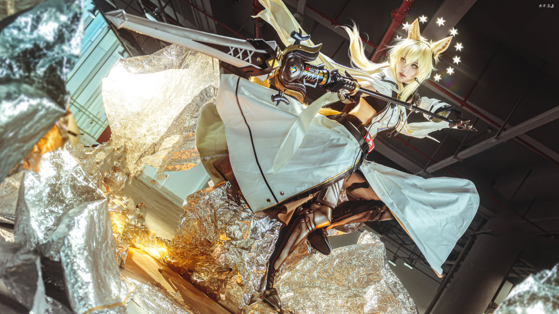 图片[2]-二次元COS分享[COSplay]誓言，信赖，从来不会被时间改变，不是么，博士?耀骑士玛嘉烈·临光，归列。-二次元COS分享次元吧