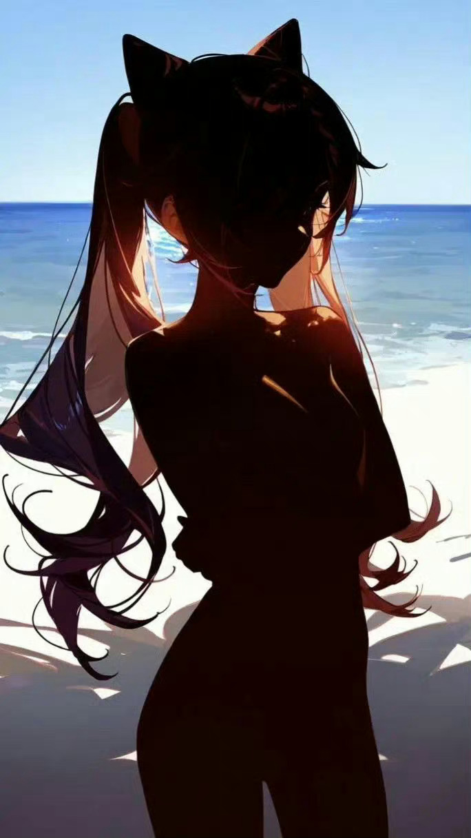 图片[7]-二次元COS分享原神海滩上的奇妙影子，引人遐想。-二次元COS分享次元吧