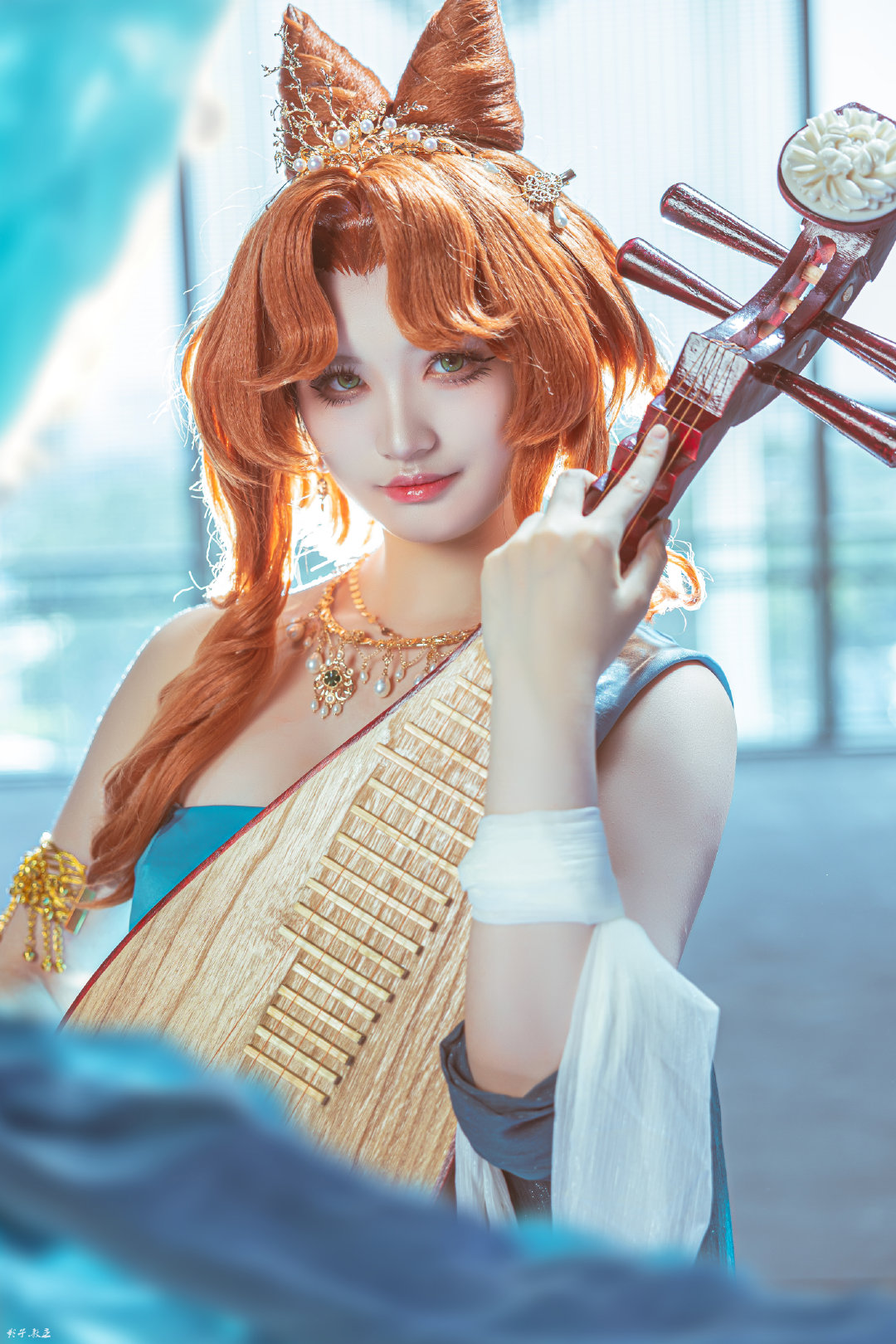 图片[7]-二次元COS分享[COSplay]一曲罗裙动，翻乱小金灯-二次元COS分享次元吧