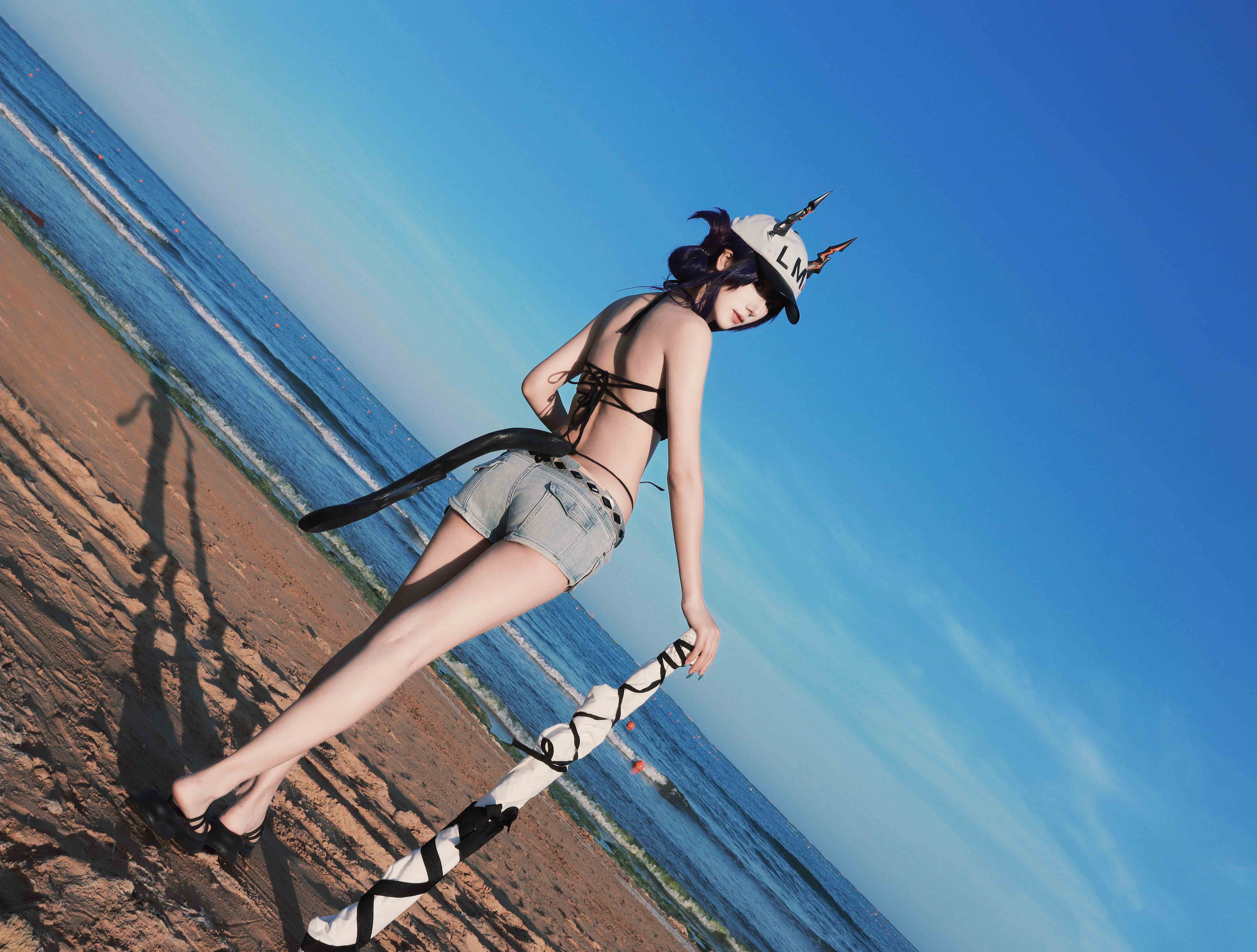 图片[2]-二次元COS分享[COSplay]明日方舟 陈 夏天快结束了-二次元COS分享次元吧