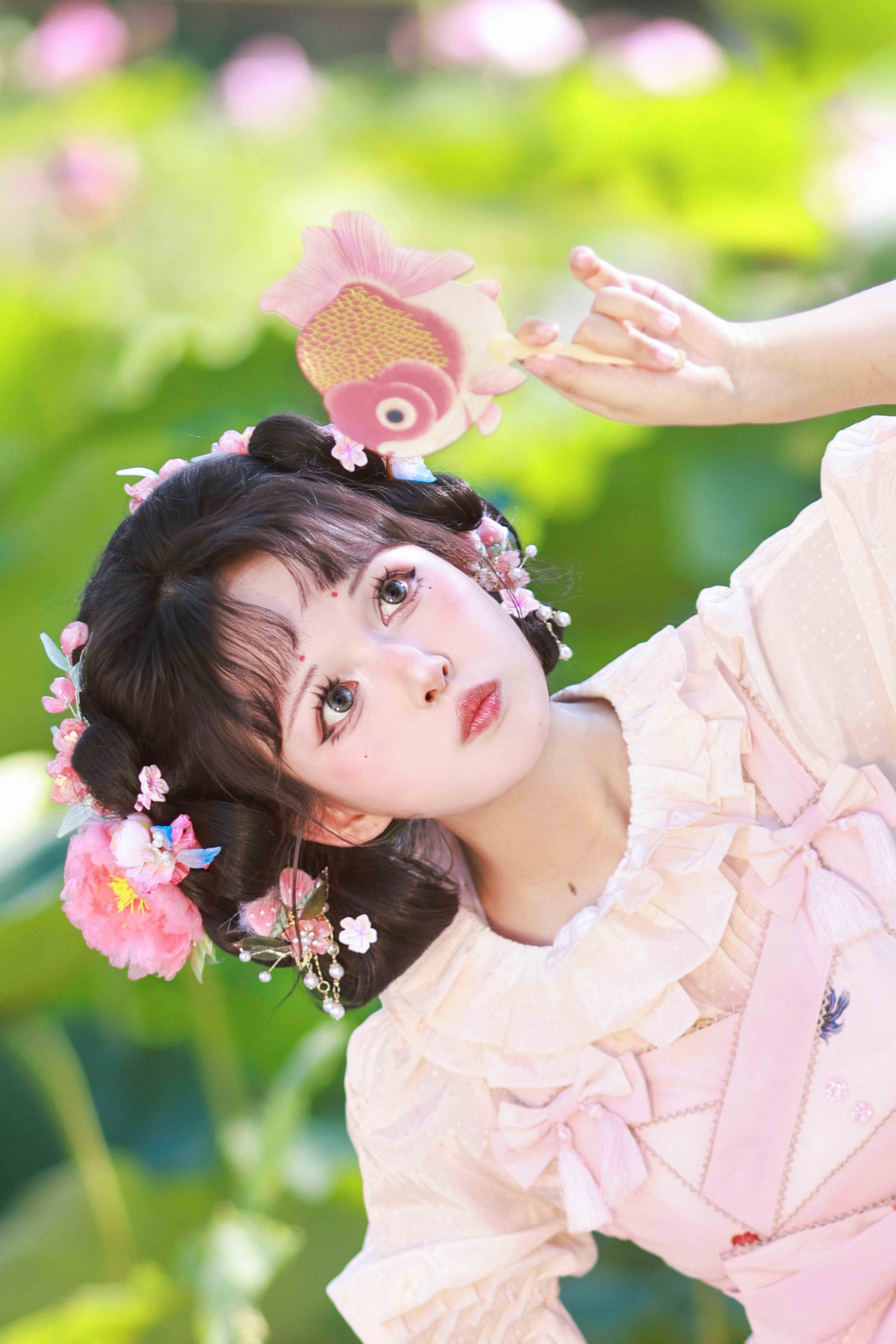 图片[5]-二次元COS分享夏日炽热如火，好运如莲朵朵绽放～-二次元COS分享次元吧