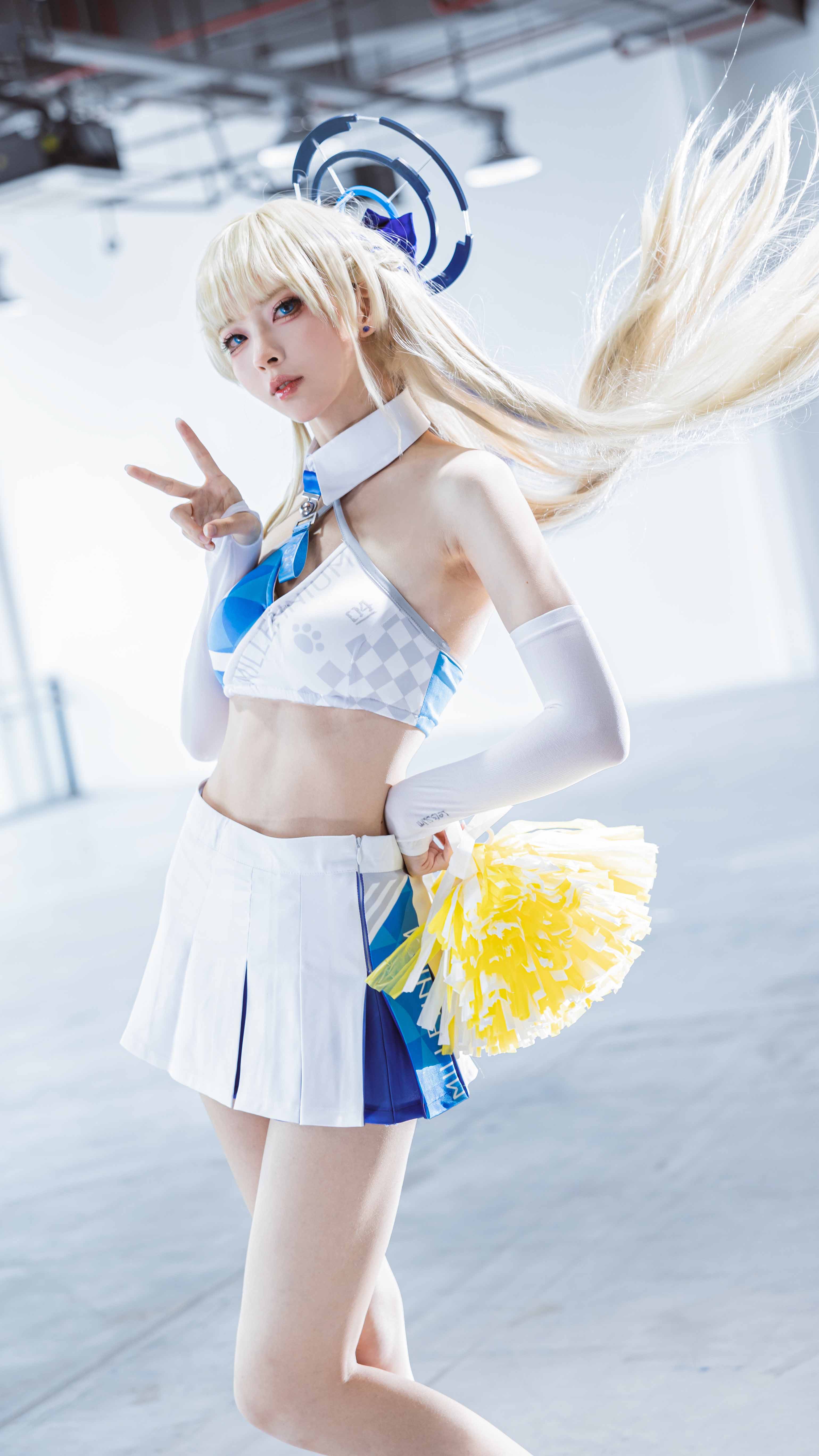 图片[1]-二次元COS分享[COSplay]今天的任务是，为老师加油打气！-二次元COS分享次元吧