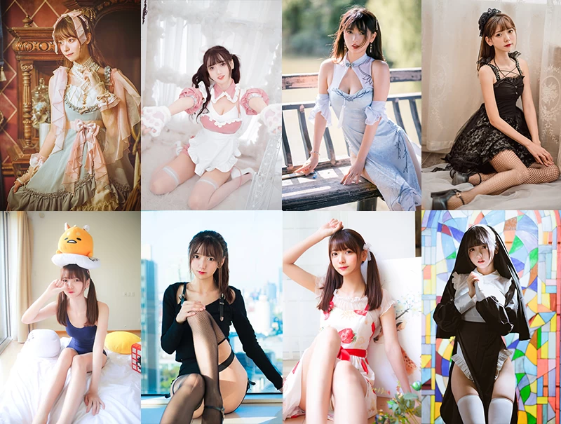 Kyokyo沉迷汉堡王 - 套图合集-二次元COS分享次元吧