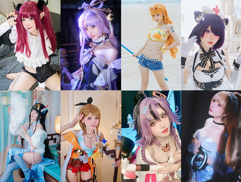紫氯氯 – 套图合集-二次元COS分享次元吧