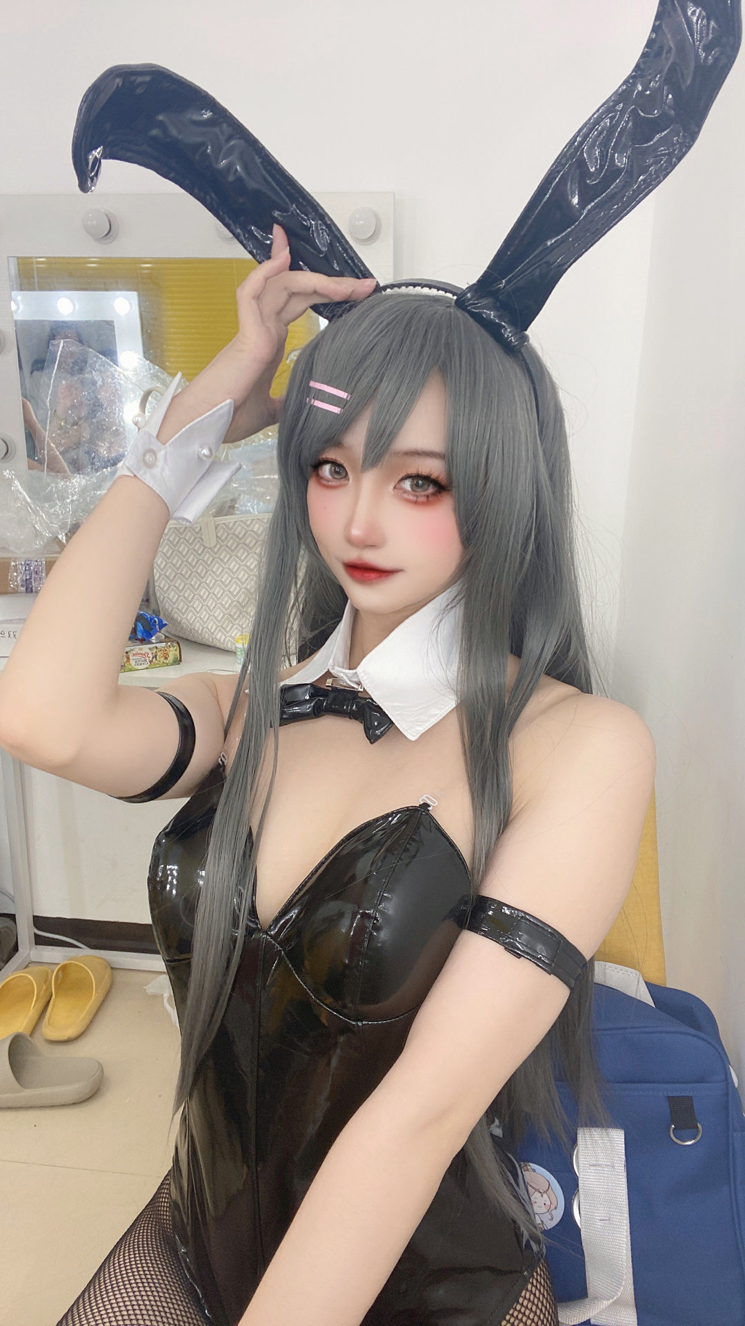 图片[1]-二次元COS分享[COSplay]麻衣学姐～自拍-二次元COS分享次元吧
