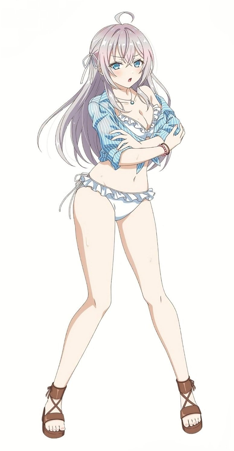 图片[1]-二次元COS分享不时轻声地以俄语遮羞的邻座艾莉同学  泳装派对-二次元COS分享次元吧