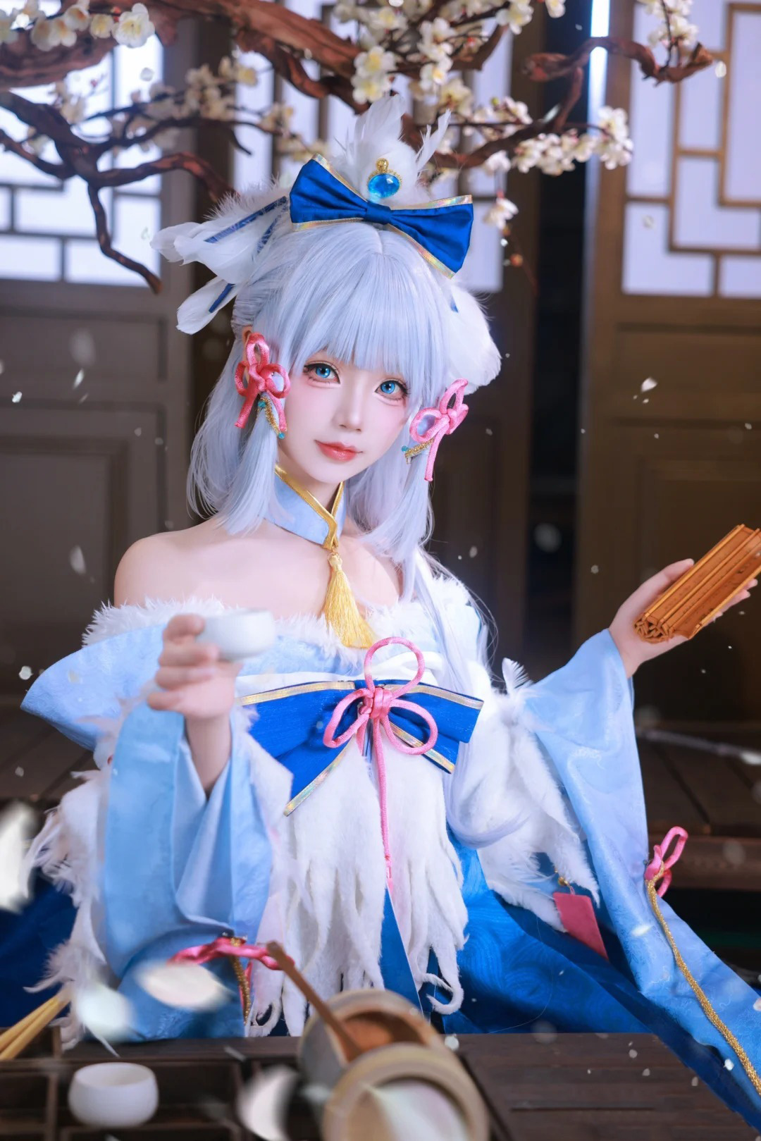 图片[4]-二次元COS分享[COSplay]神里绫华白鹭樱华-二次元COS分享次元吧