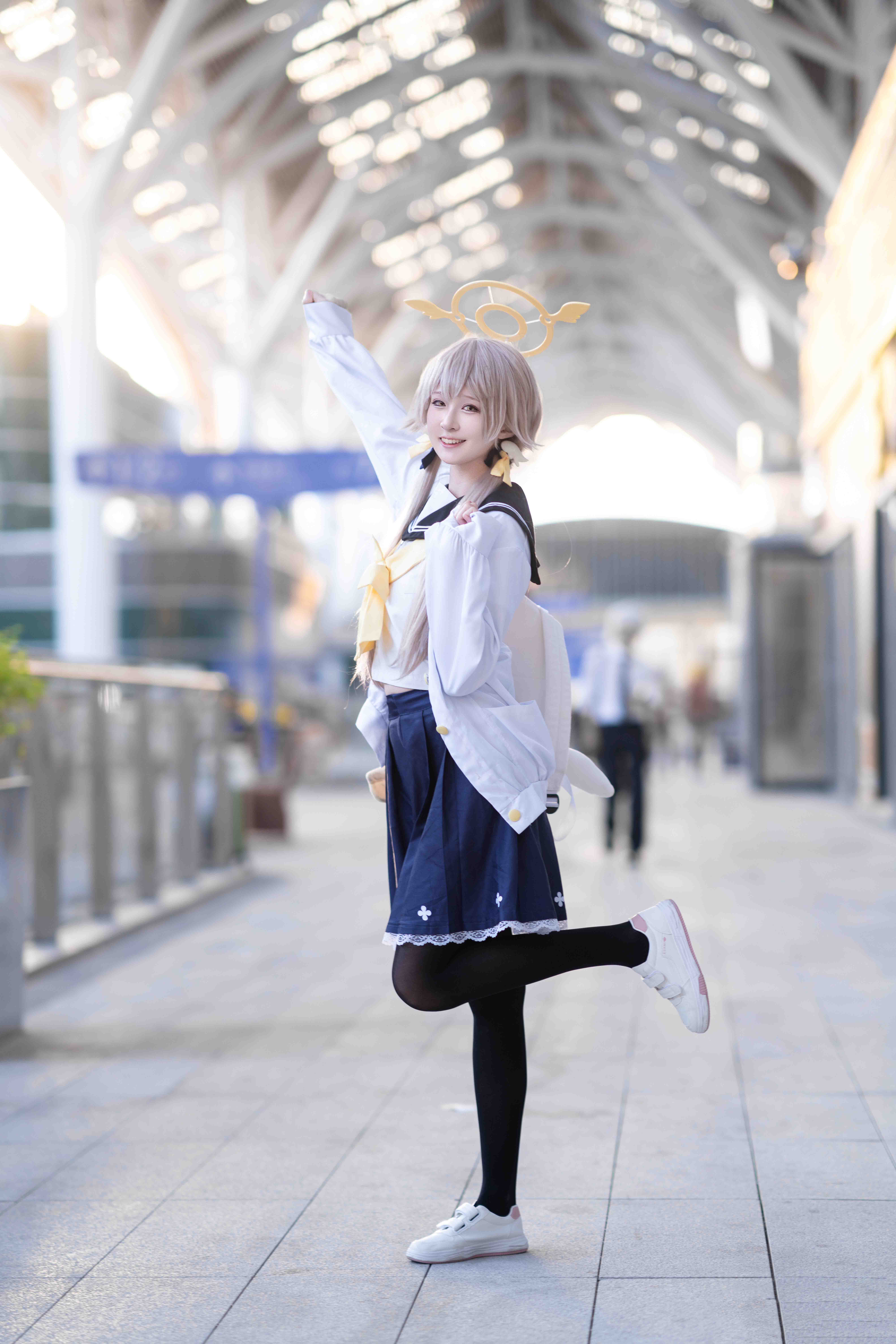 图片[1]-二次元COS分享[COSplay]蹦蹦跳跳很青春有活力的日富美宝宝-二次元COS分享次元吧