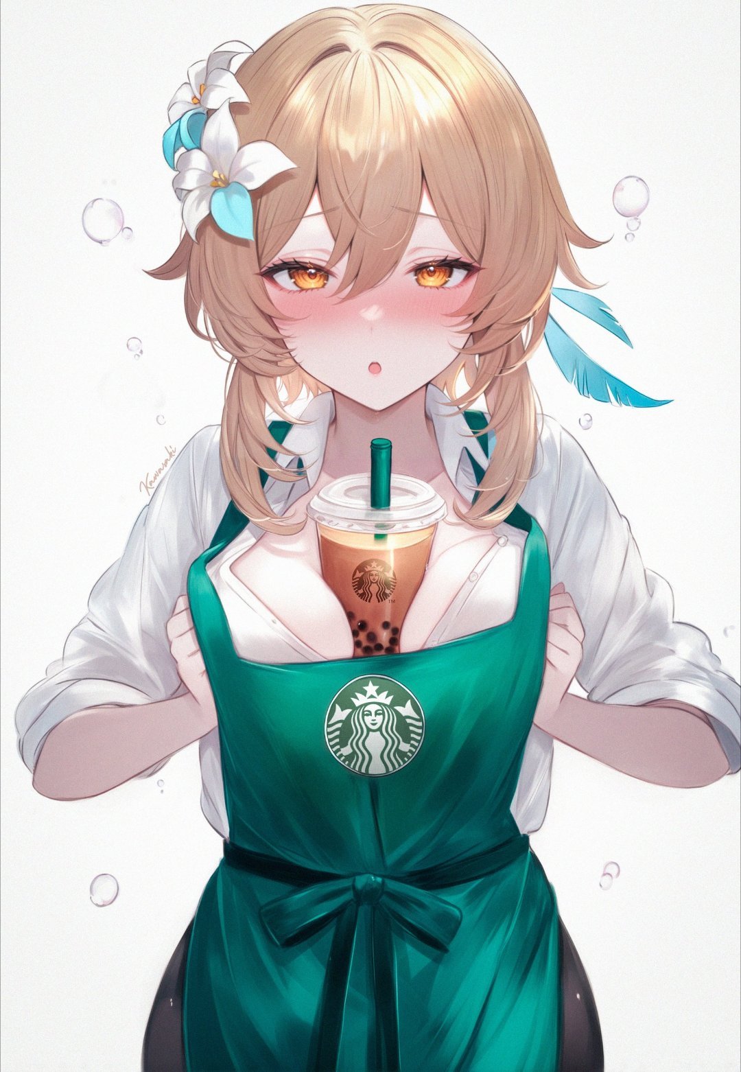 图片[1]-二次元COS分享旅行者你要那杯珍珠奶茶-二次元COS分享次元吧