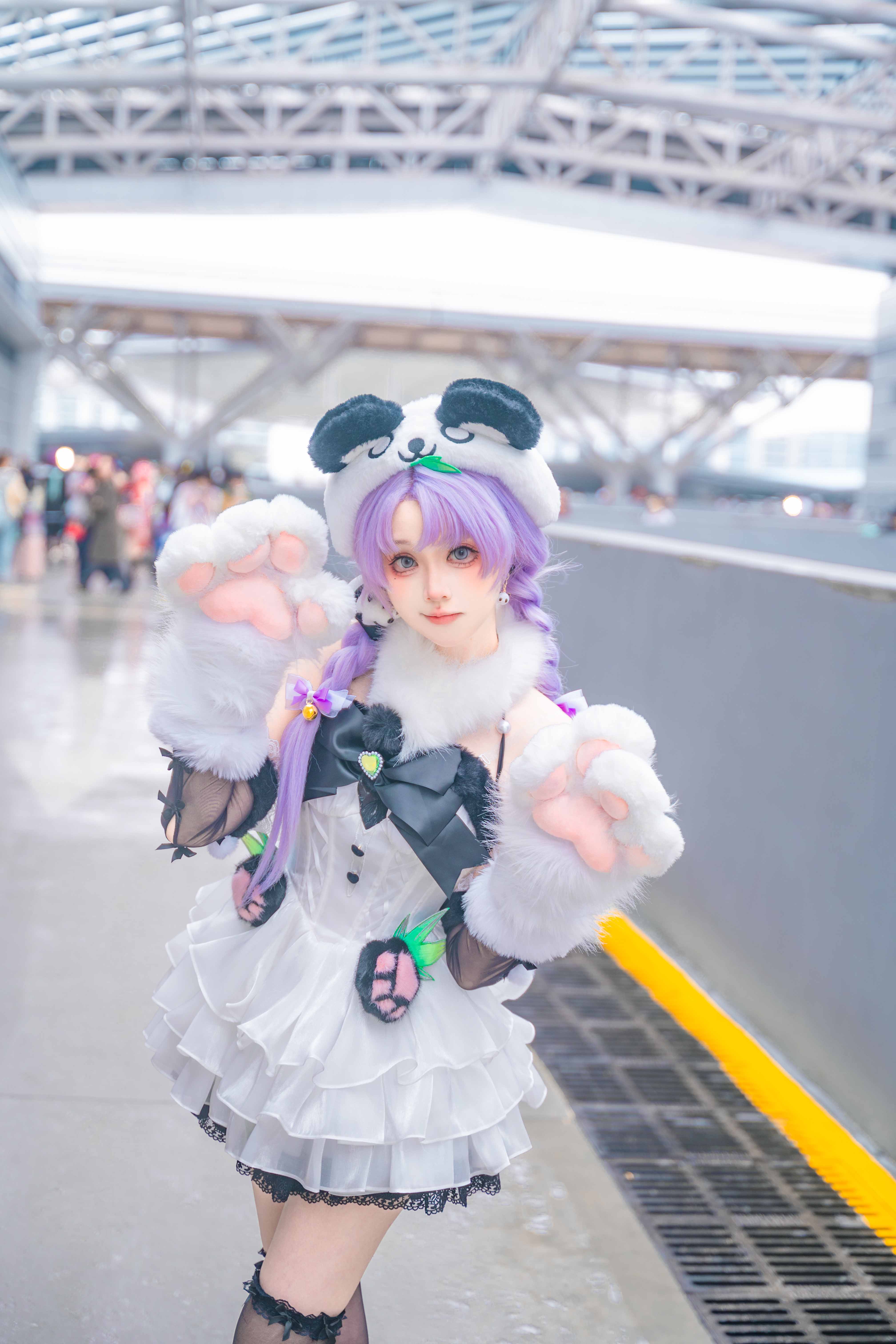 图片[3]-二次元COS分享[COSplay]永劫无间 玉玲珑 熊猫裙-二次元COS分享次元吧