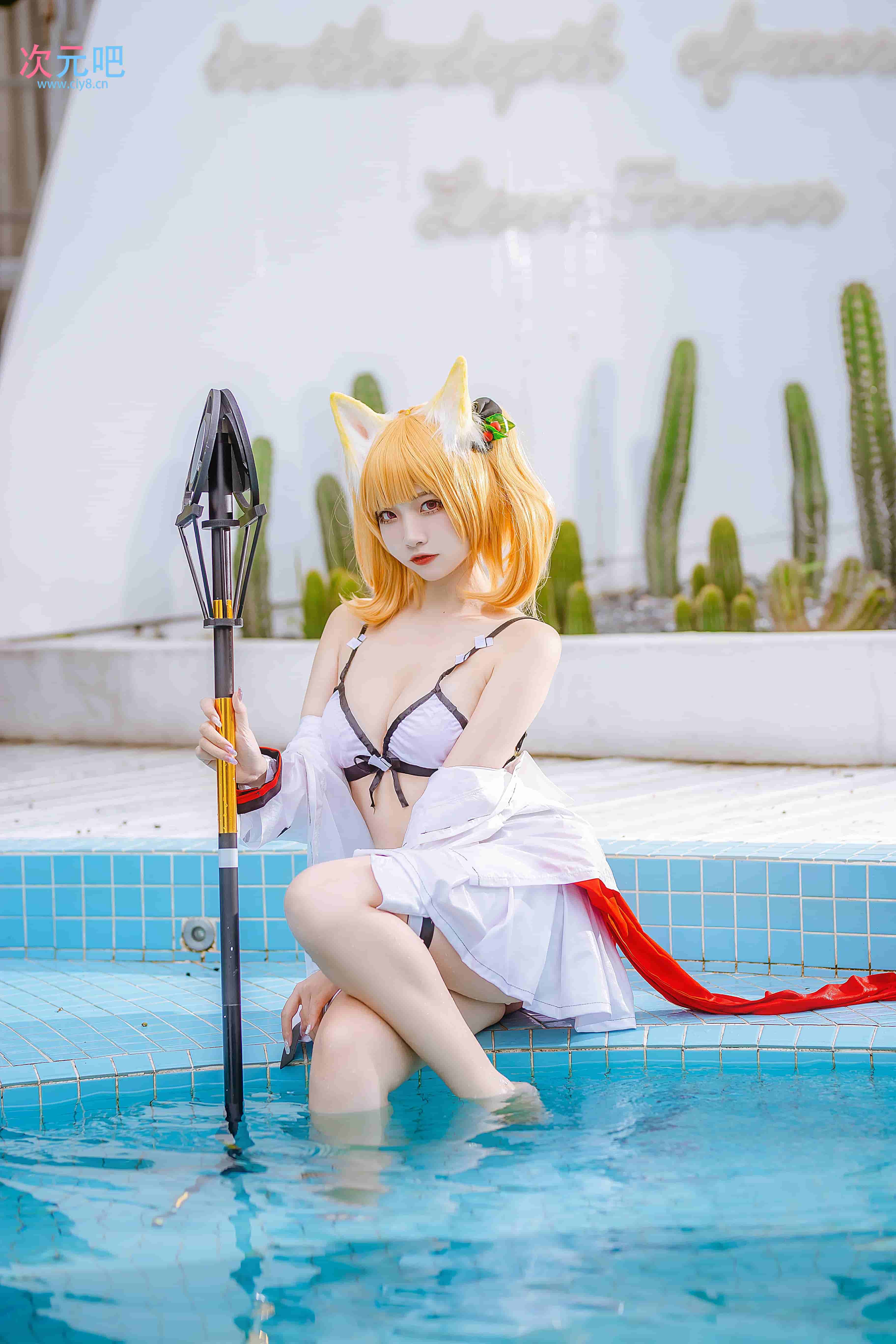 图片[1]-二次元COS分享二佐Nisa – 明日方舟 空-二次元COS分享次元吧