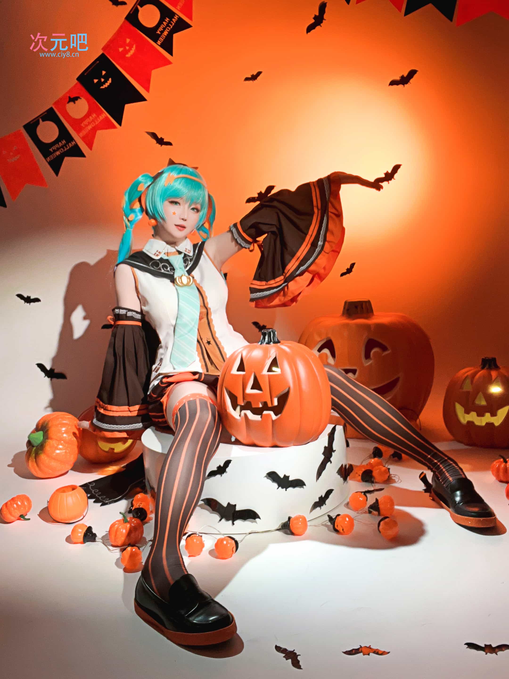 图片[3]-二次元COS分享星之迟迟Hoshilily – 初音未来万圣节-二次元COS分享次元吧