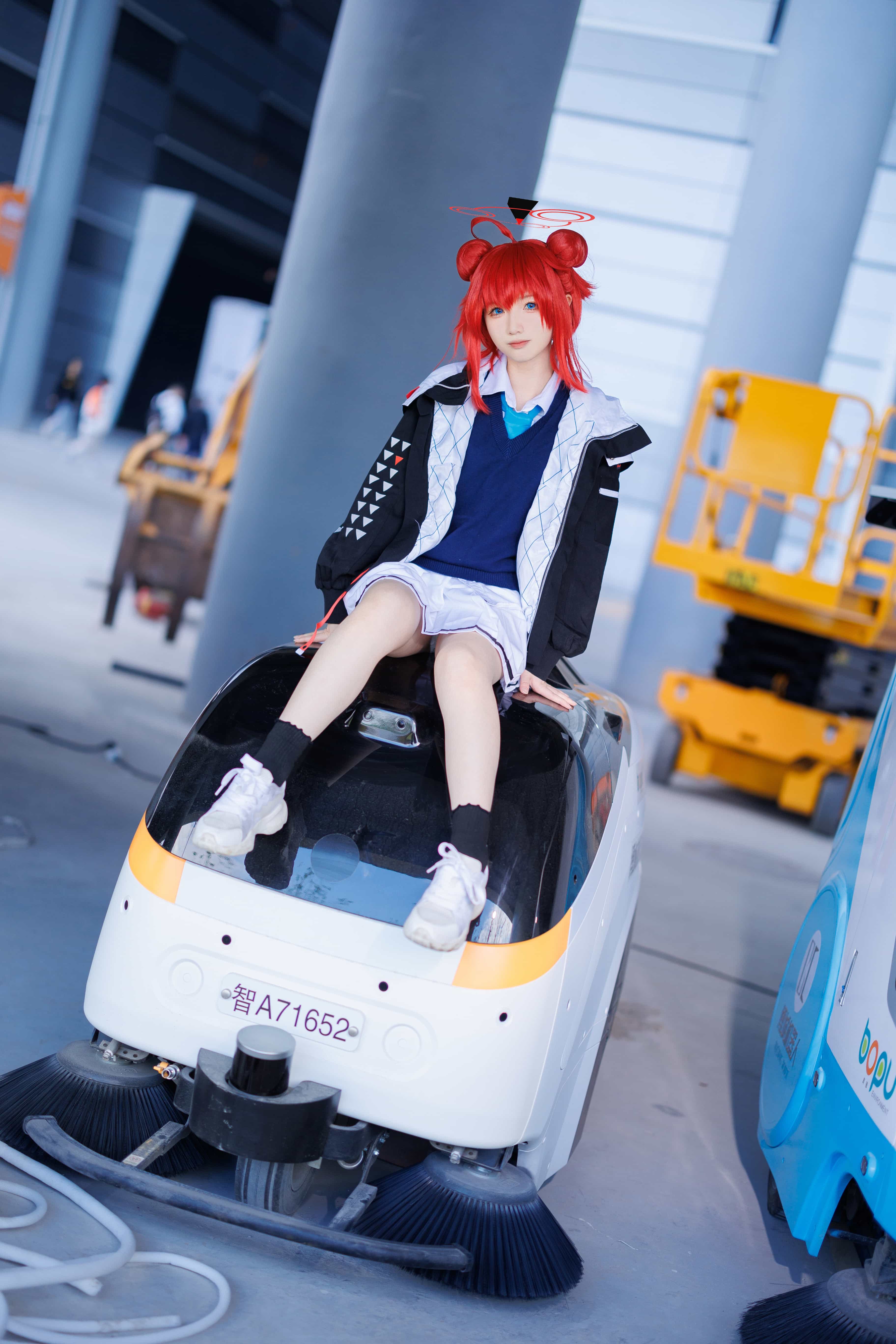 图片[5]-二次元COS分享[COSplay]芝桃桃子 – 蔚蓝档案 小涂真纪-二次元COS分享次元吧