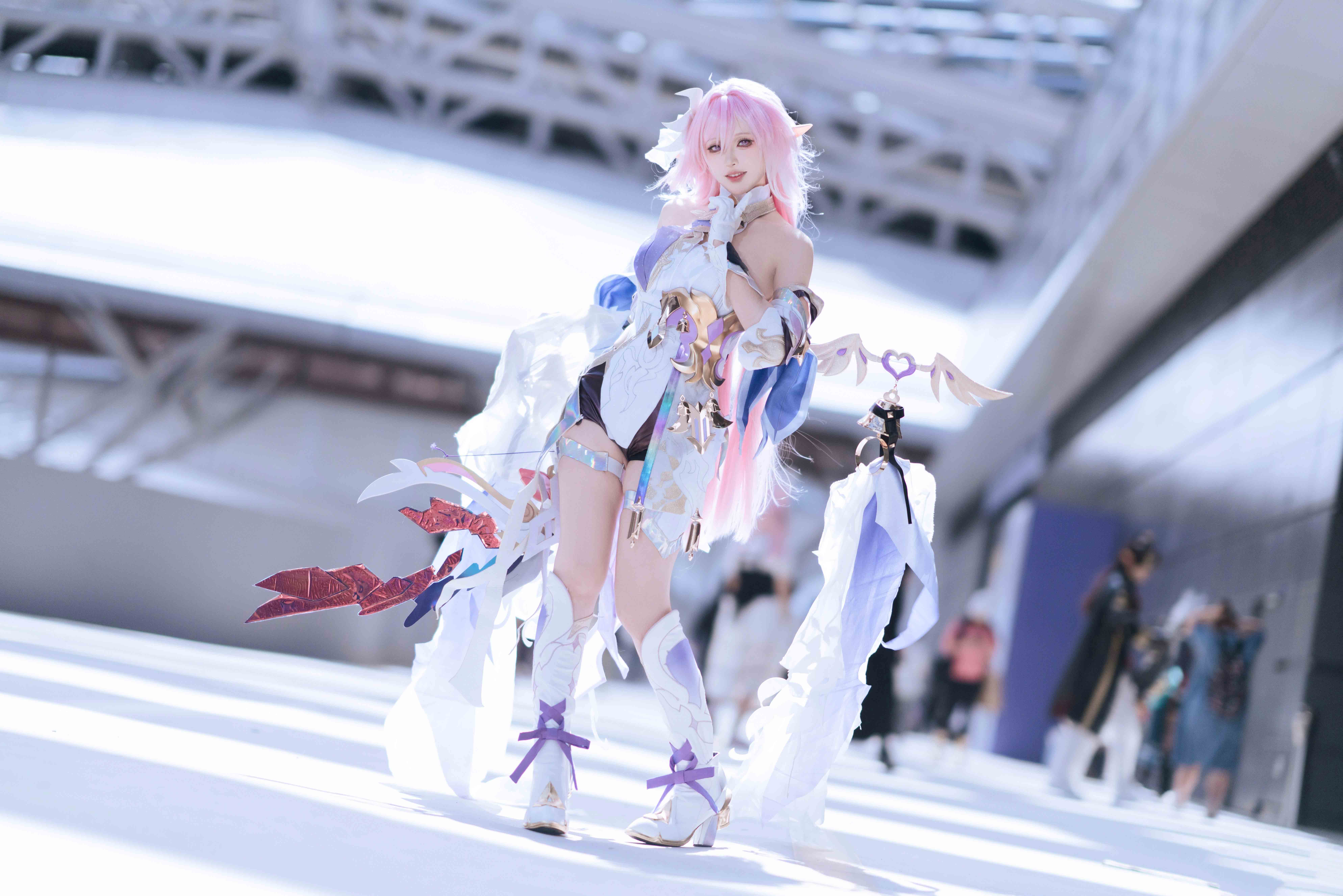 图片[1]-二次元COS分享[COSplay]世间所有的美好，名为爱莉希雅✨-二次元COS分享次元吧