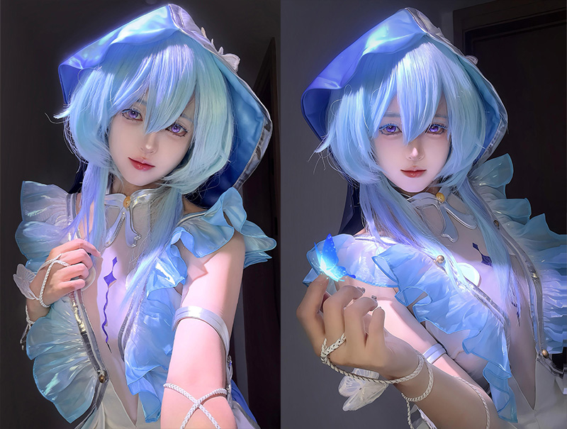 [COSplay]鸣潮 守岸人 - 独属于我的蒙娜丽莎🦋-二次元COS分享次元吧