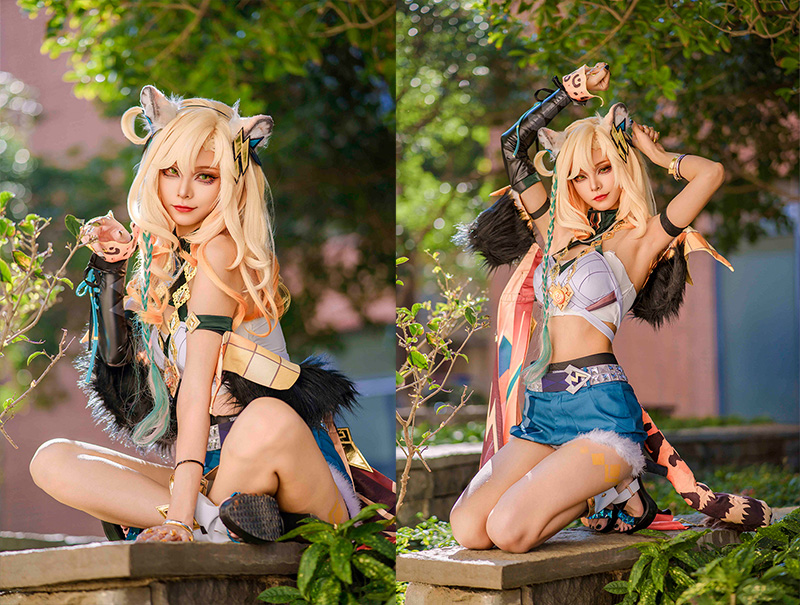 [COSplay]要来只豹豹吗~-二次元COS分享次元吧