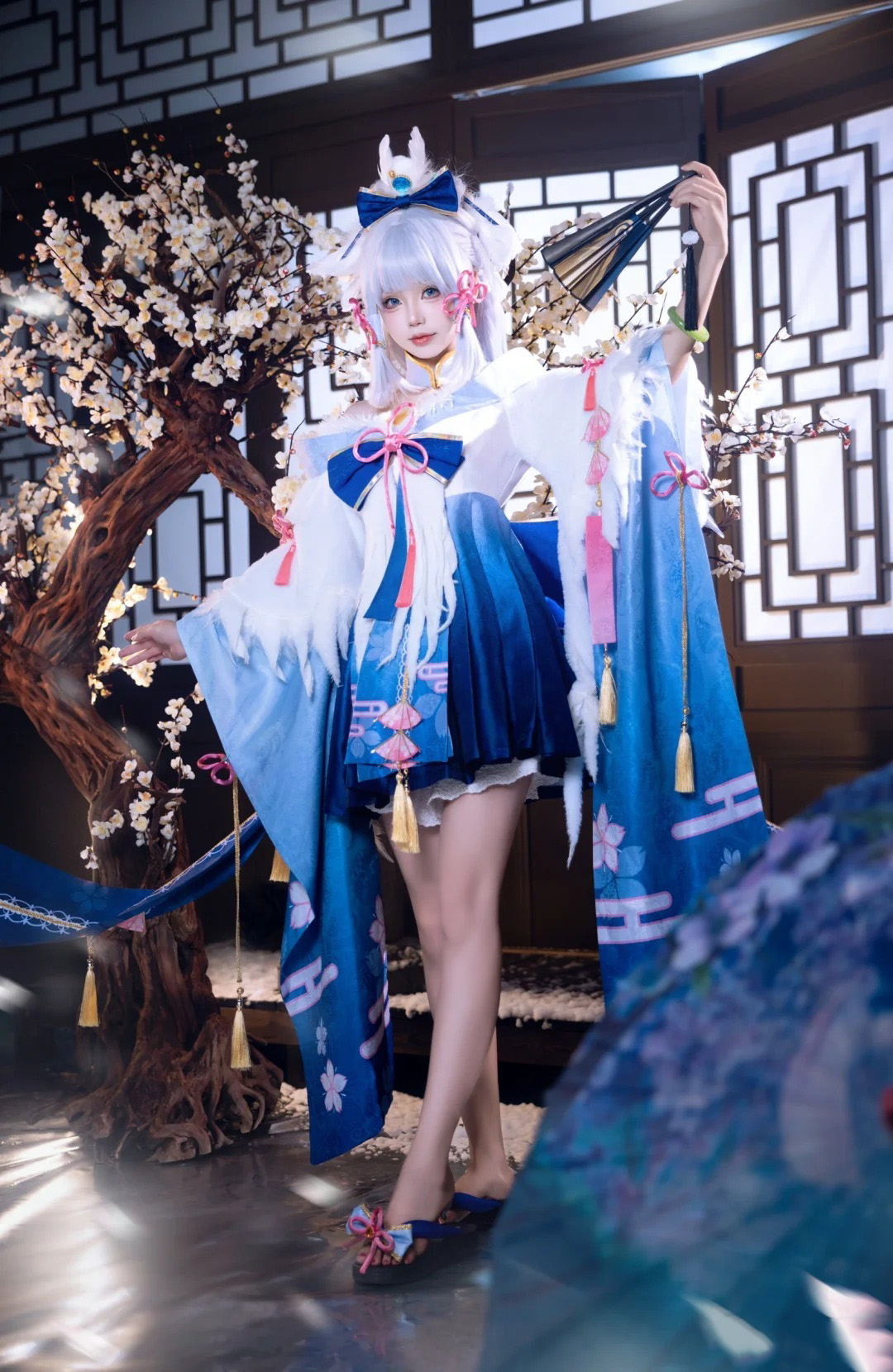 图片[3]-二次元COS分享[COSplay]神里绫华白鹭樱华-二次元COS分享次元吧