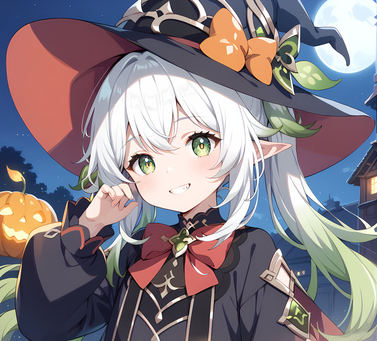 图片[2]-二次元COS分享探索原神世界-小草神万圣节独特装扮揭秘-二次元COS分享次元吧