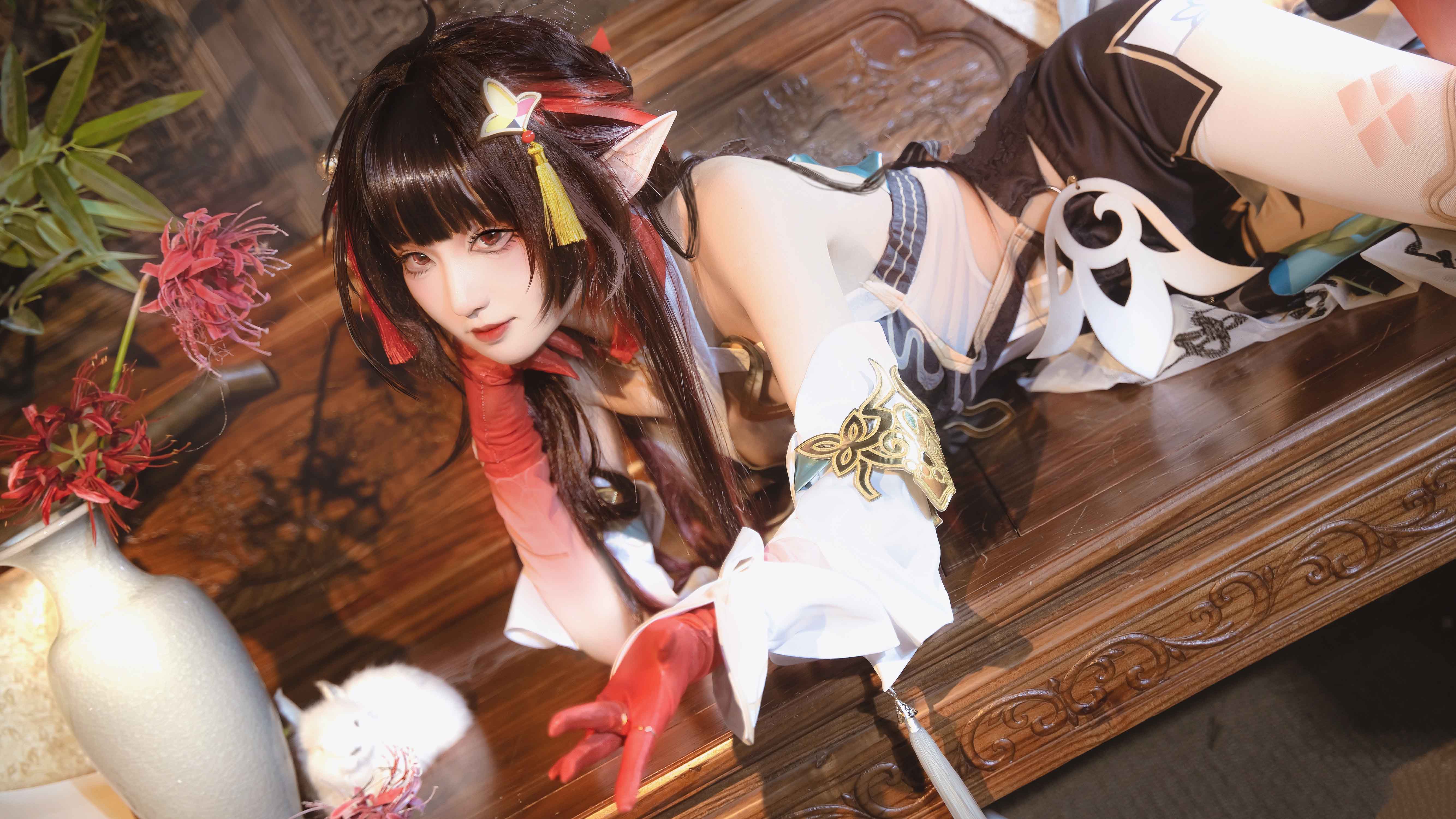 图片[3]-二次元COS分享[COSplay]妾身是罗浮丹鼎司司鼎灵砂-二次元COS分享次元吧