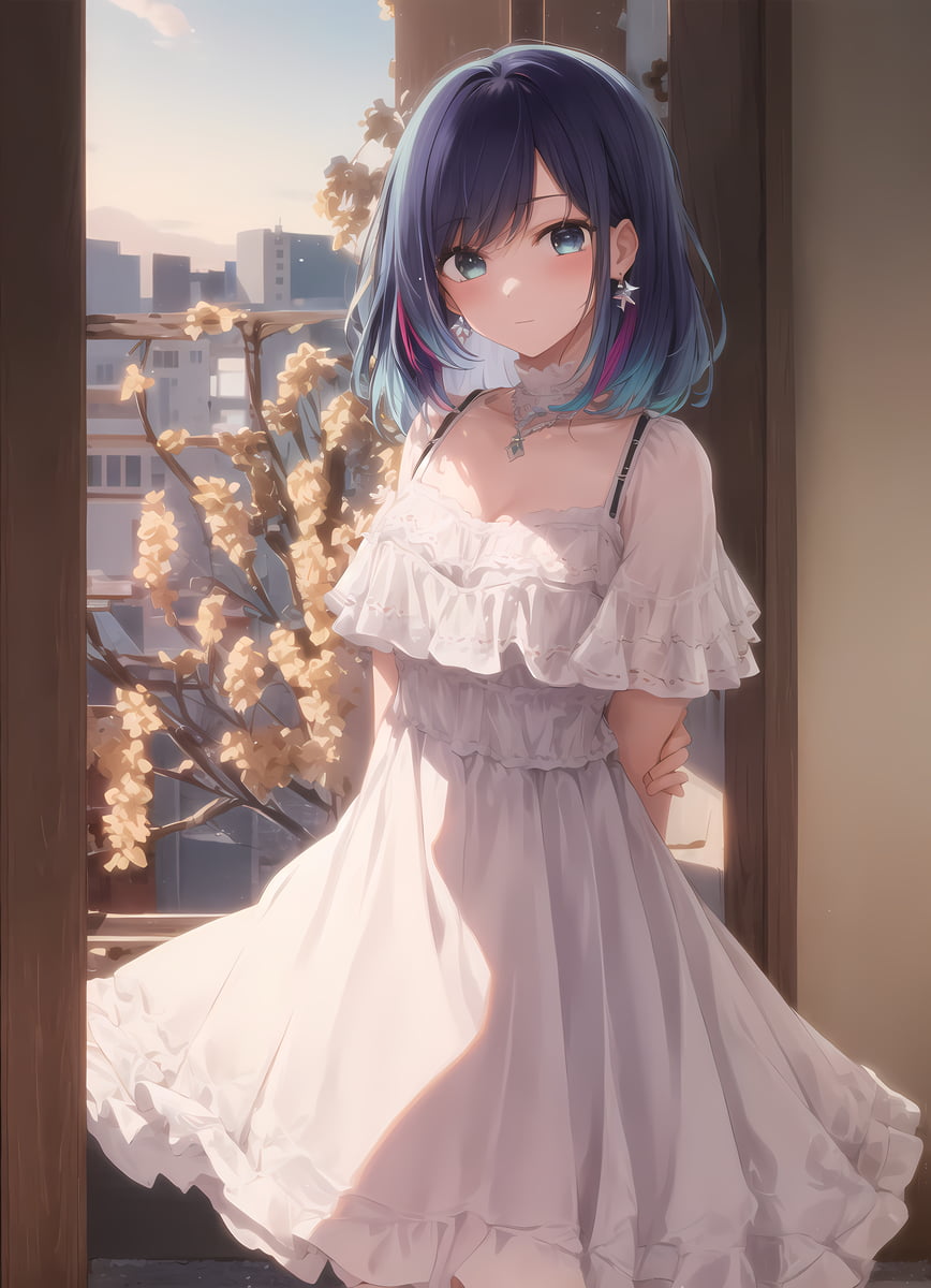 图片[1]-二次元COS分享我推的孩子  黑川茜 礼服秀-二次元COS分享次元吧