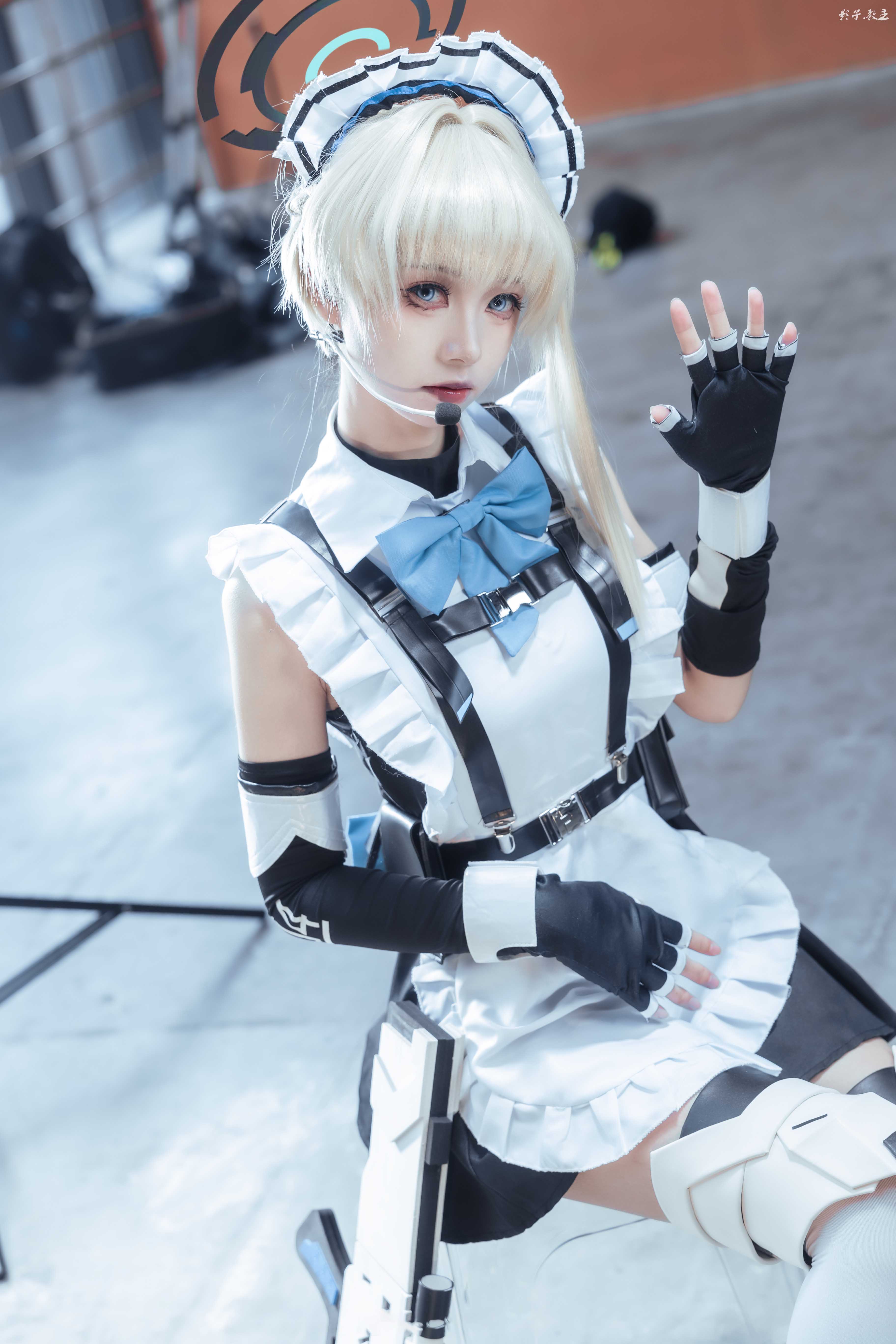 图片[8]-二次元COS分享[COSplay]无论什么任务都但请吩咐，因为我是完美的特工兼女仆。-二次元COS分享次元吧