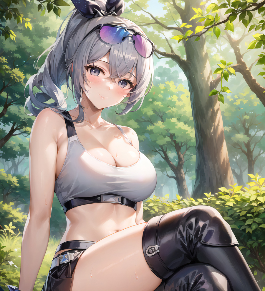 图片[1]-二次元COS分享《崩坏：星穹铁道》银狼角色新造型，运动内衣展现不羁魅力-二次元COS分享次元吧