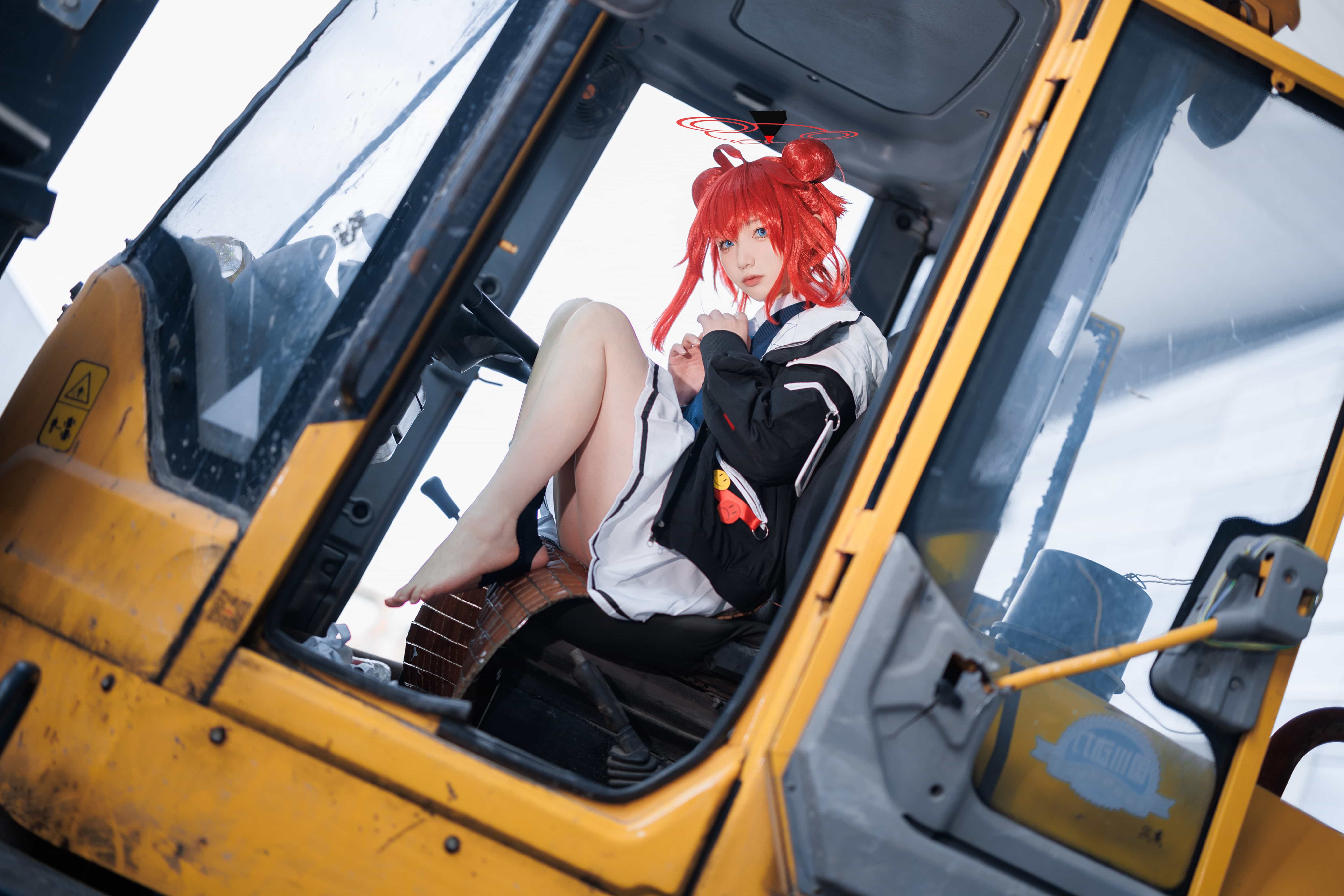 [COSplay]芝桃桃子 - 蔚蓝档案 小涂真纪-二次元COS分享次元吧