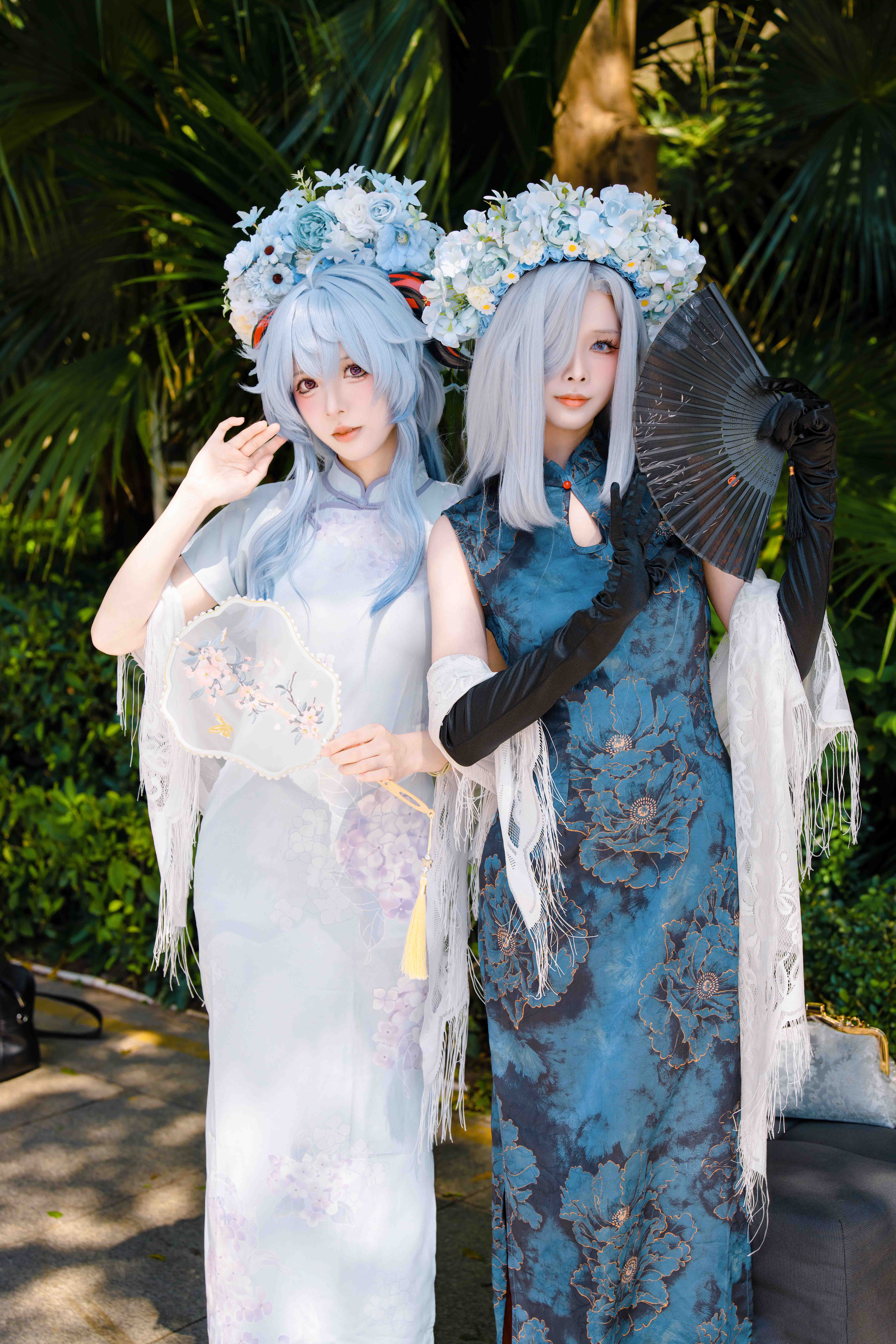 图片[7]-二次元COS分享[COSplay]一对簪花旗袍姐妹-二次元COS分享次元吧