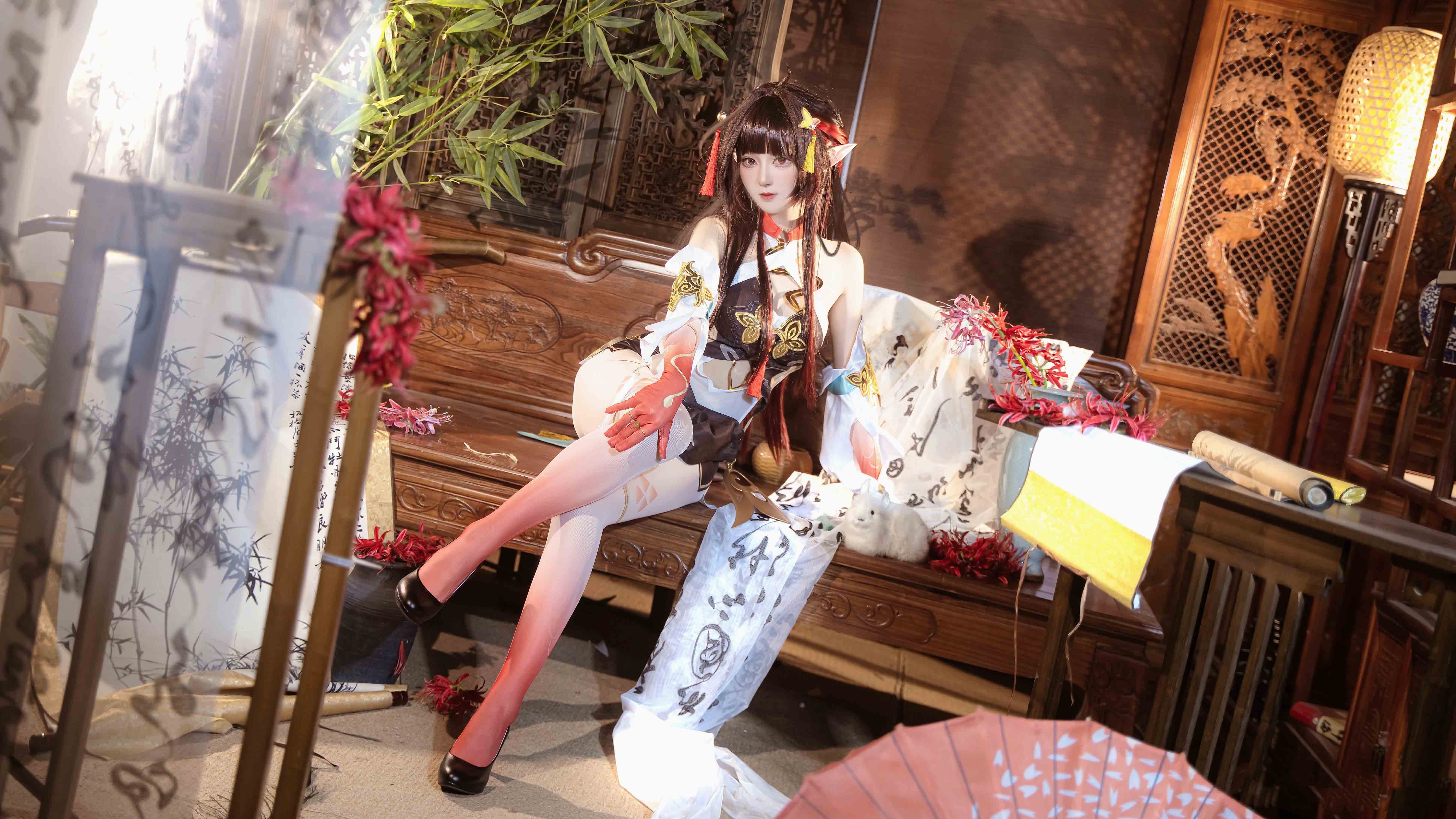 图片[1]-二次元COS分享[COSplay]妾身是罗浮丹鼎司司鼎灵砂-二次元COS分享次元吧