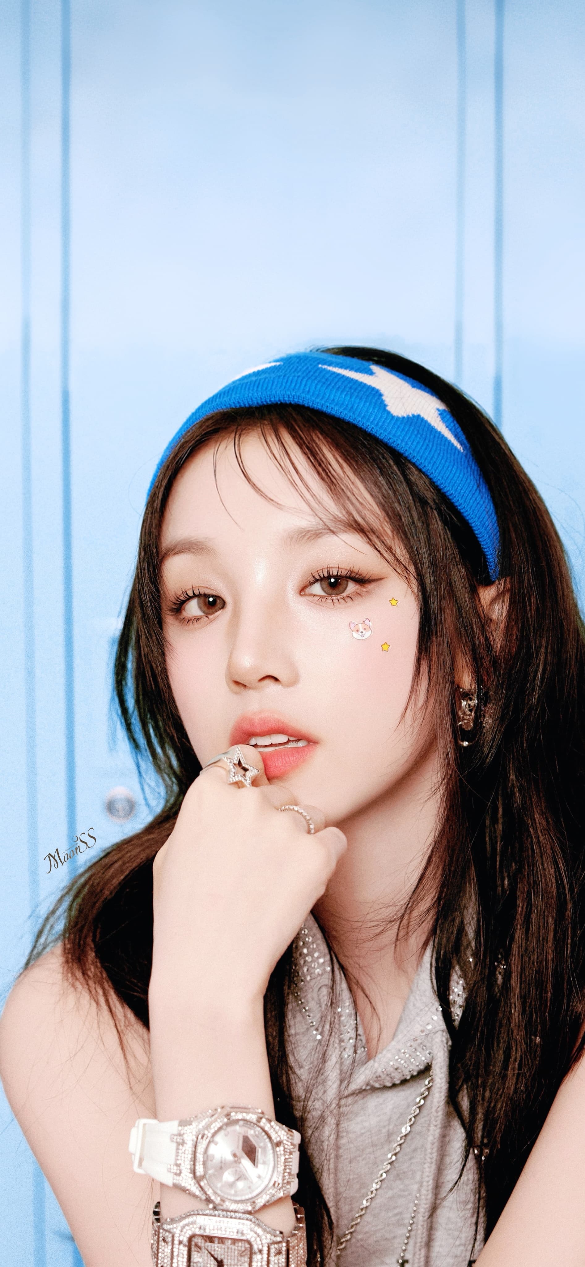 图片[4]-二次元COS分享[明星写真]宋雨琦演绎神秘魅力，坠入深蓝🫐梦境之旅-二次元COS分享次元吧