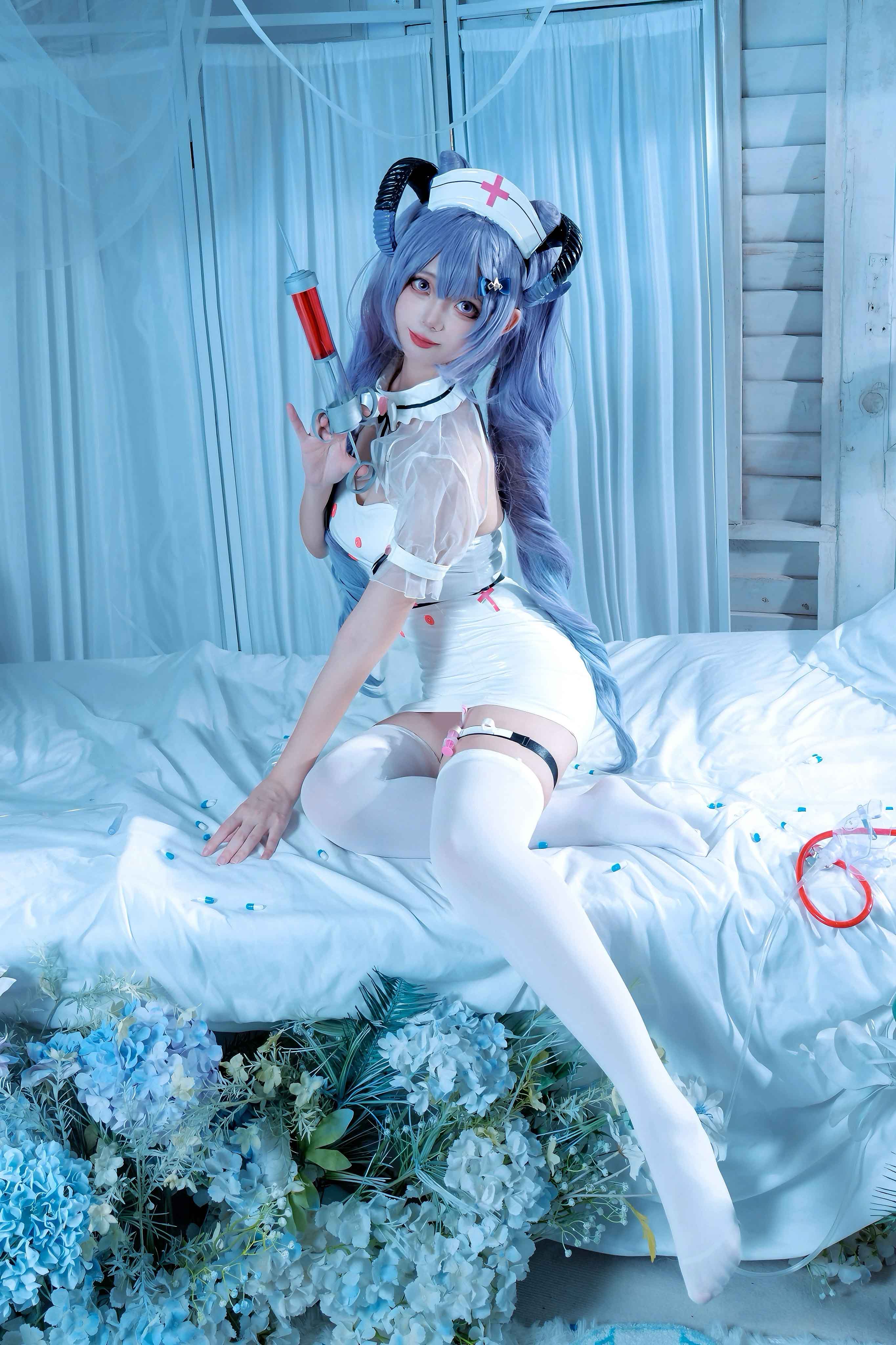 图片[4]-二次元COS分享[COSplay]原神 刻晴魅魔护士-二次元COS分享次元吧