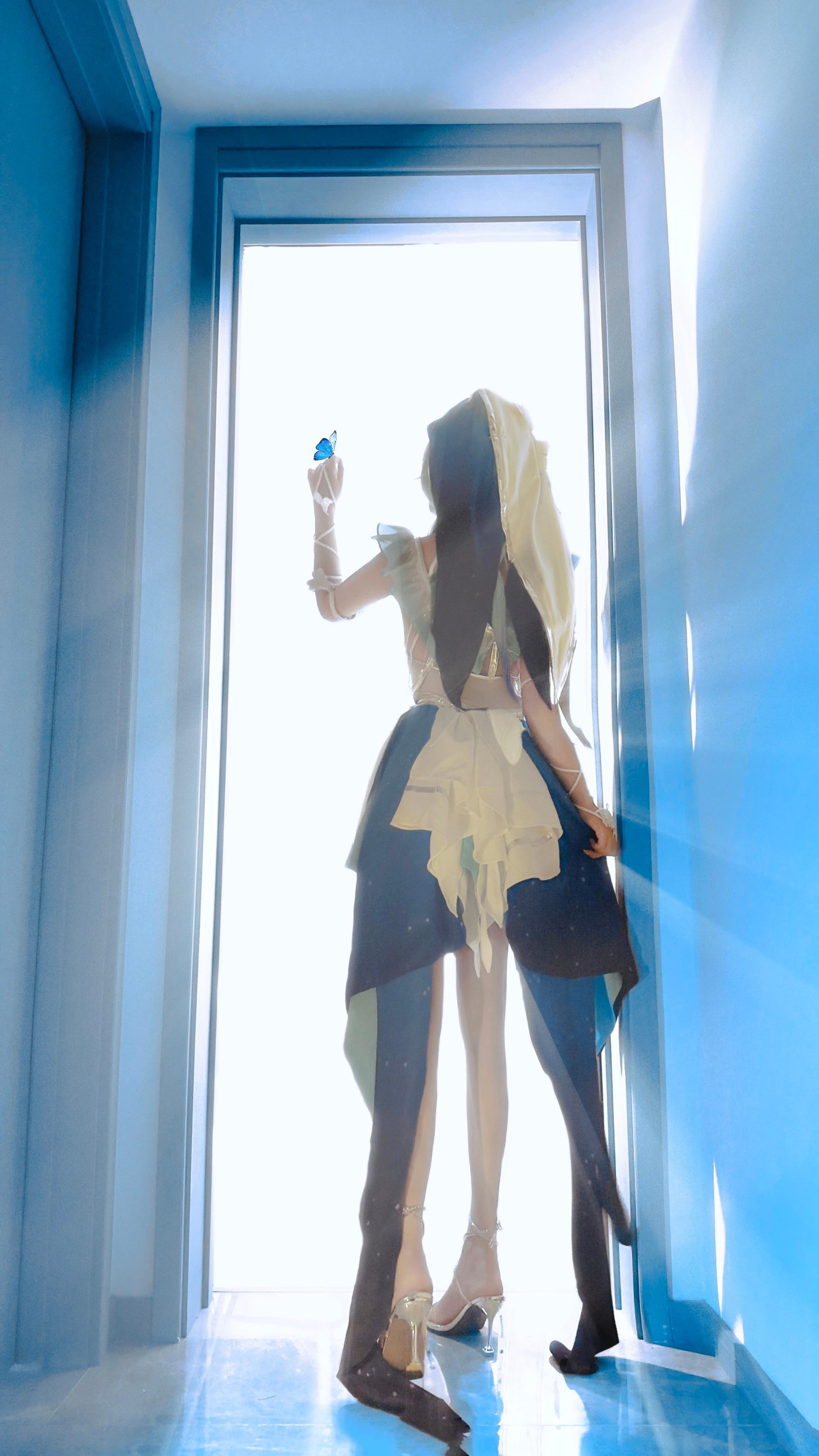 图片[5]-二次元COS分享[COSplay]鸣潮 守岸人 – 独属于我的蒙娜丽莎🦋-二次元COS分享次元吧