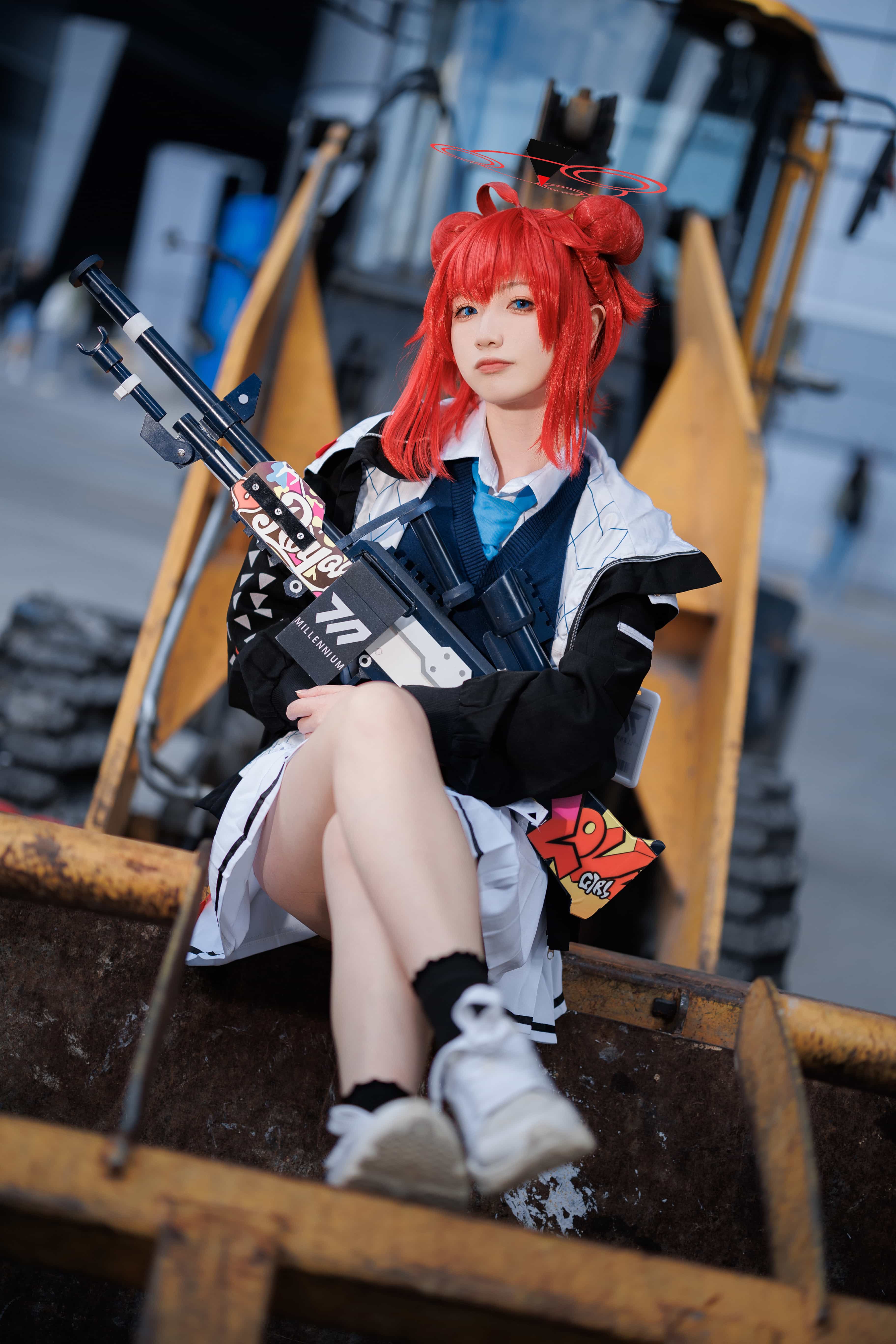 图片[8]-二次元COS分享[COSplay]芝桃桃子 – 蔚蓝档案 小涂真纪-二次元COS分享次元吧