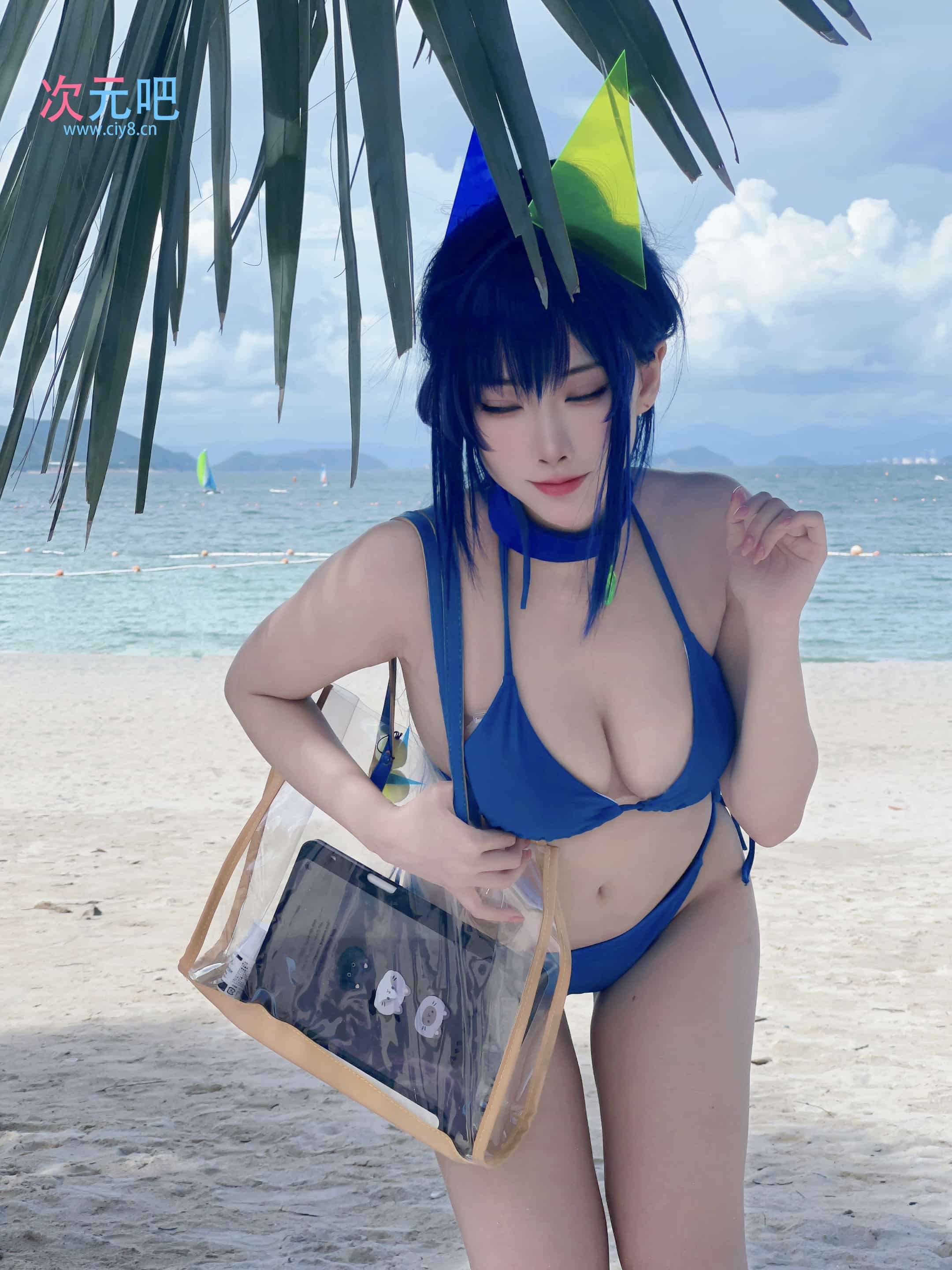 图片[3]-二次元COS分享宮本桜(宫本樱樱饼) – 碧蓝航线 新泽西泳装-二次元COS分享次元吧