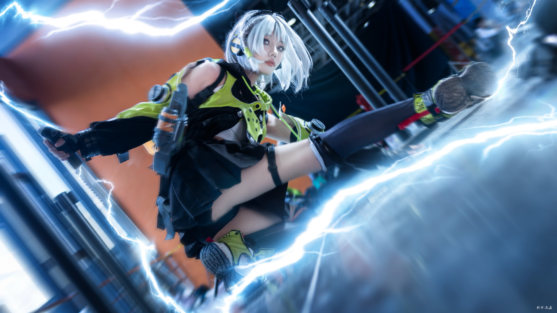 图片[3]-二次元COS分享[COSplay]触电了，就会晕倒，电影里都是这么演的。-二次元COS分享次元吧