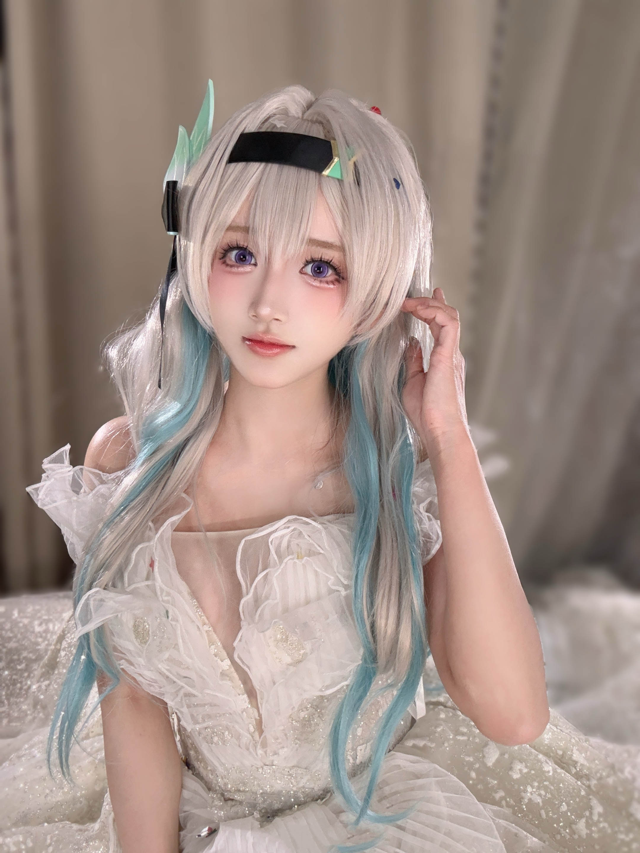 图片[5]-二次元COS分享[COSplay]许愿我的身边一直会是你🦋流萤花嫁 ​-二次元COS分享次元吧